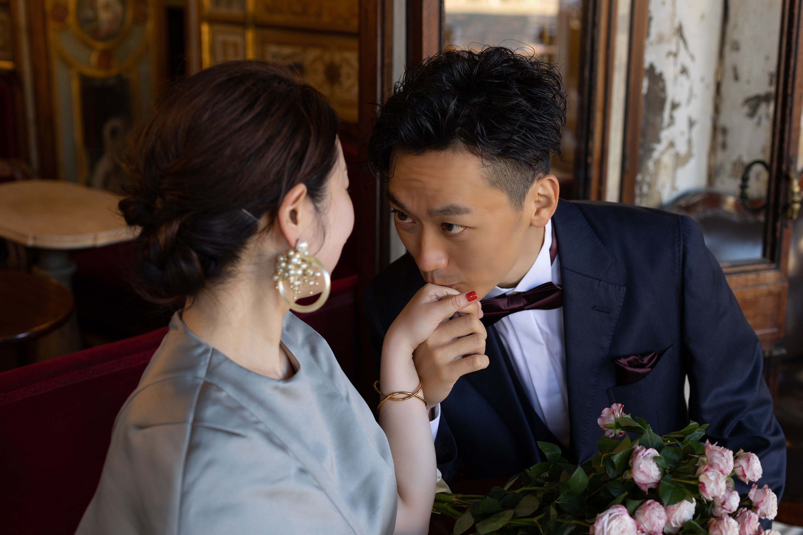 Japanese romance in Venice