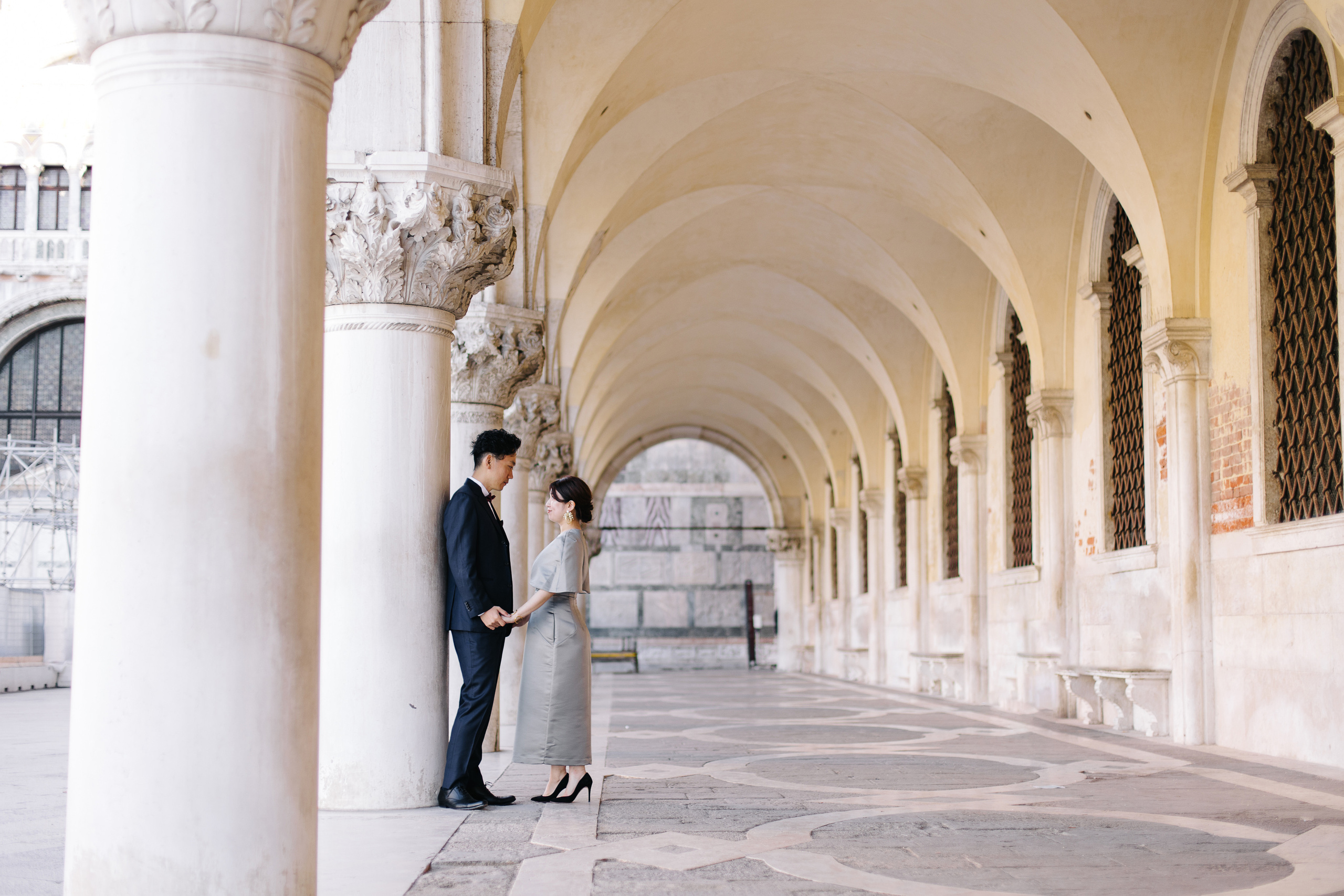 Japanese romance in Venice
