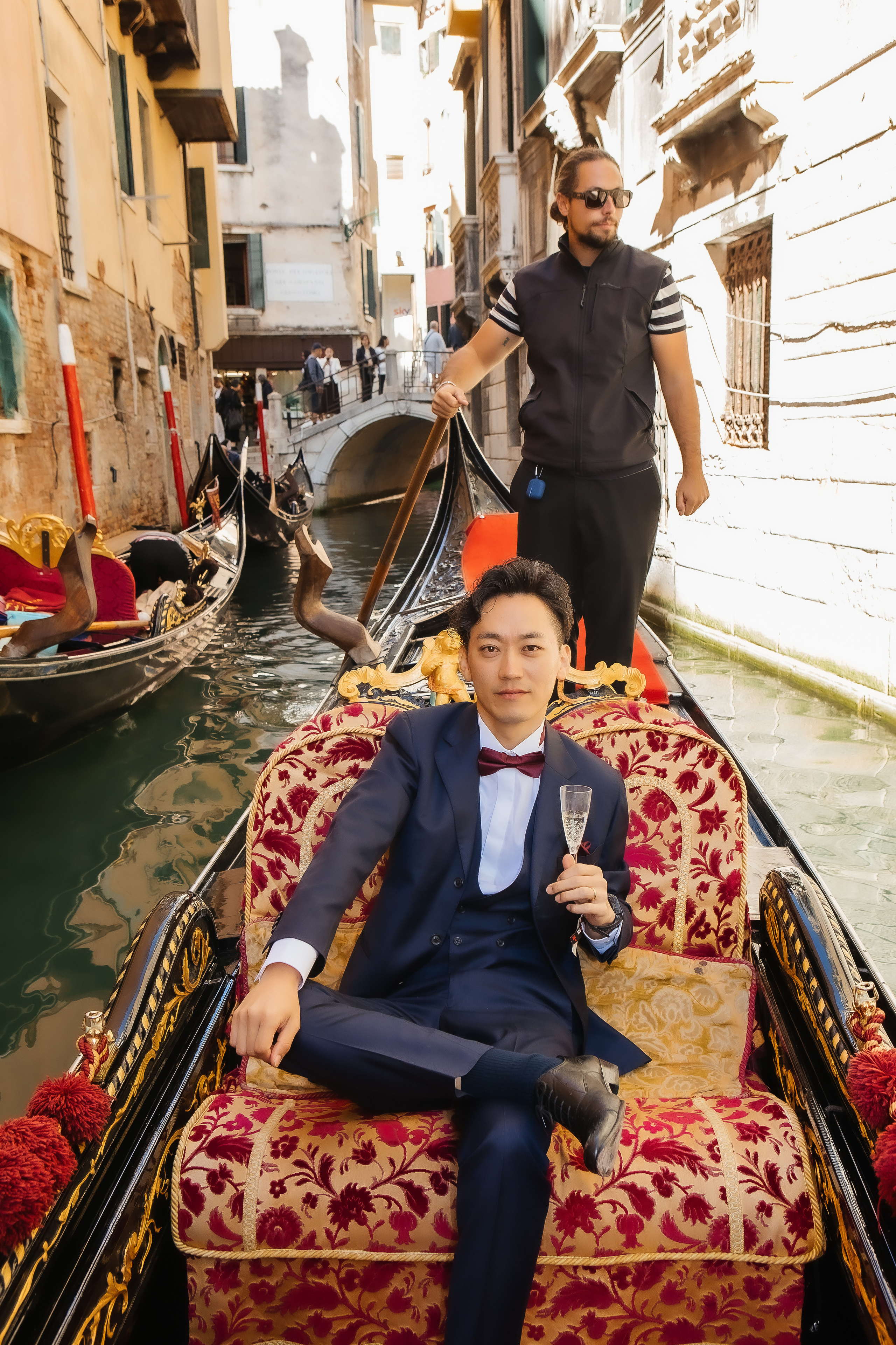 Japanese romance in Venice