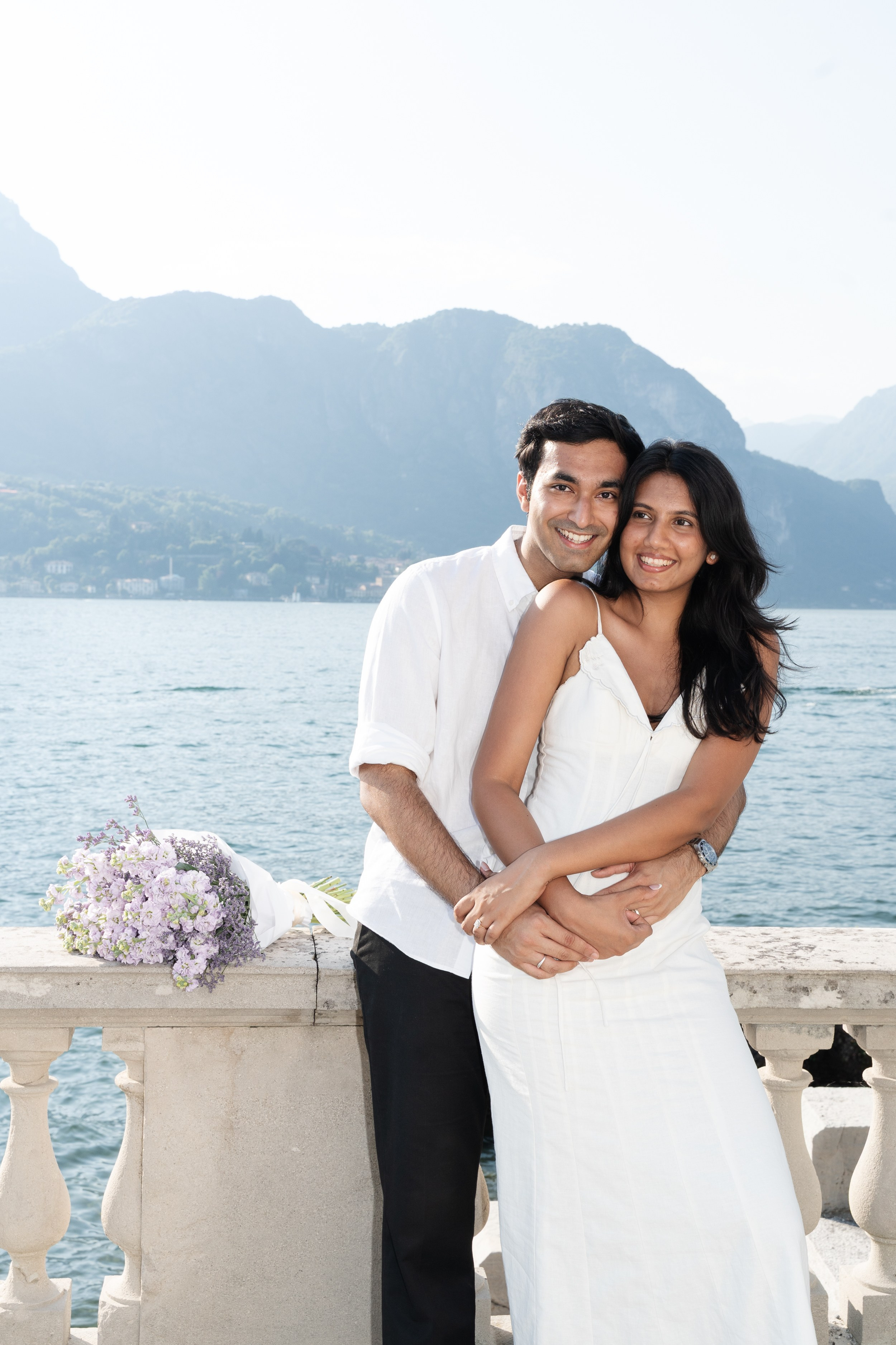 Secret Proposal at Villa Melzi, Lake Como. Lake Como Proposal Photographer | Surprise Proposals & Engagements