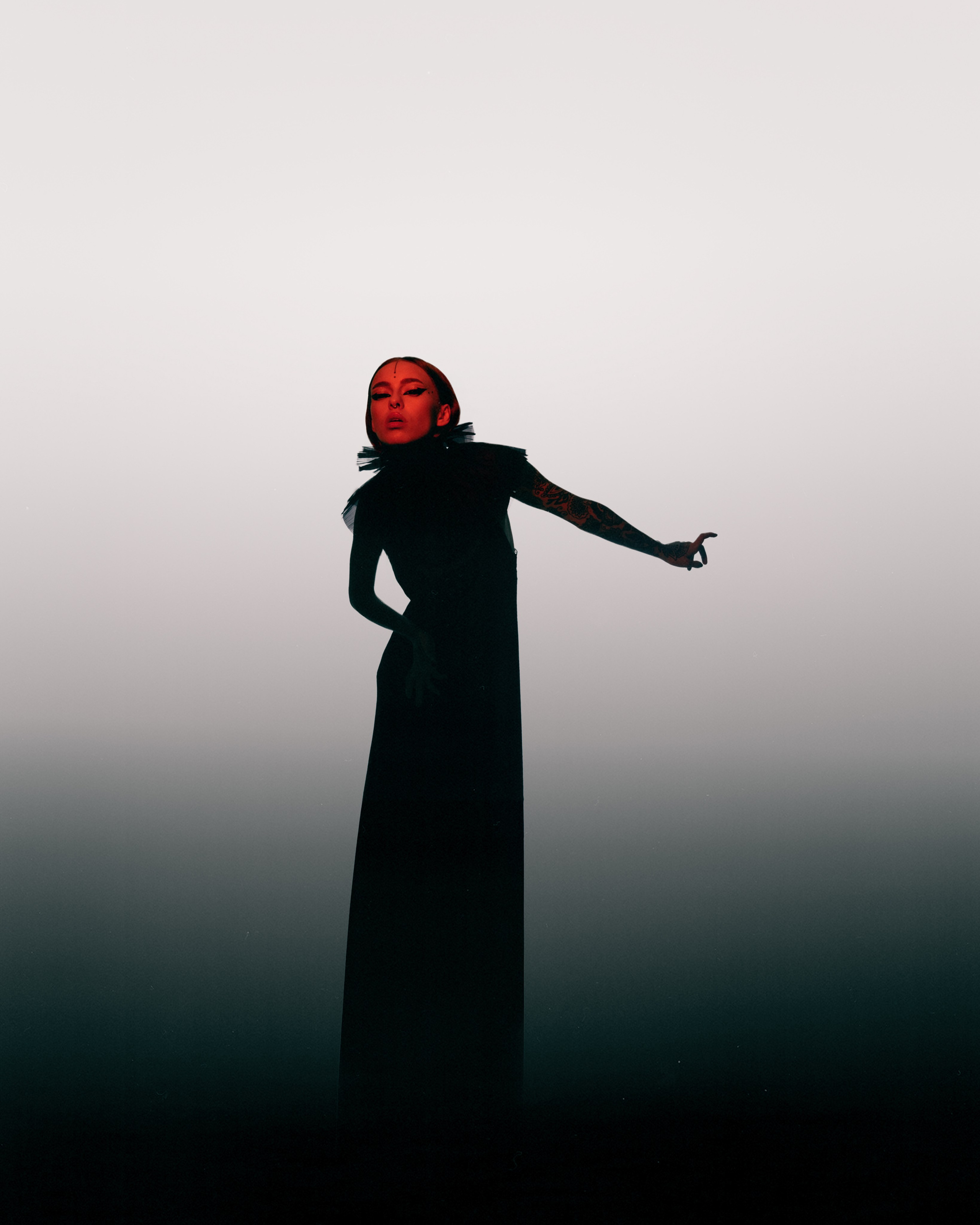 Cyber witch. Photographer Olga Tsoi