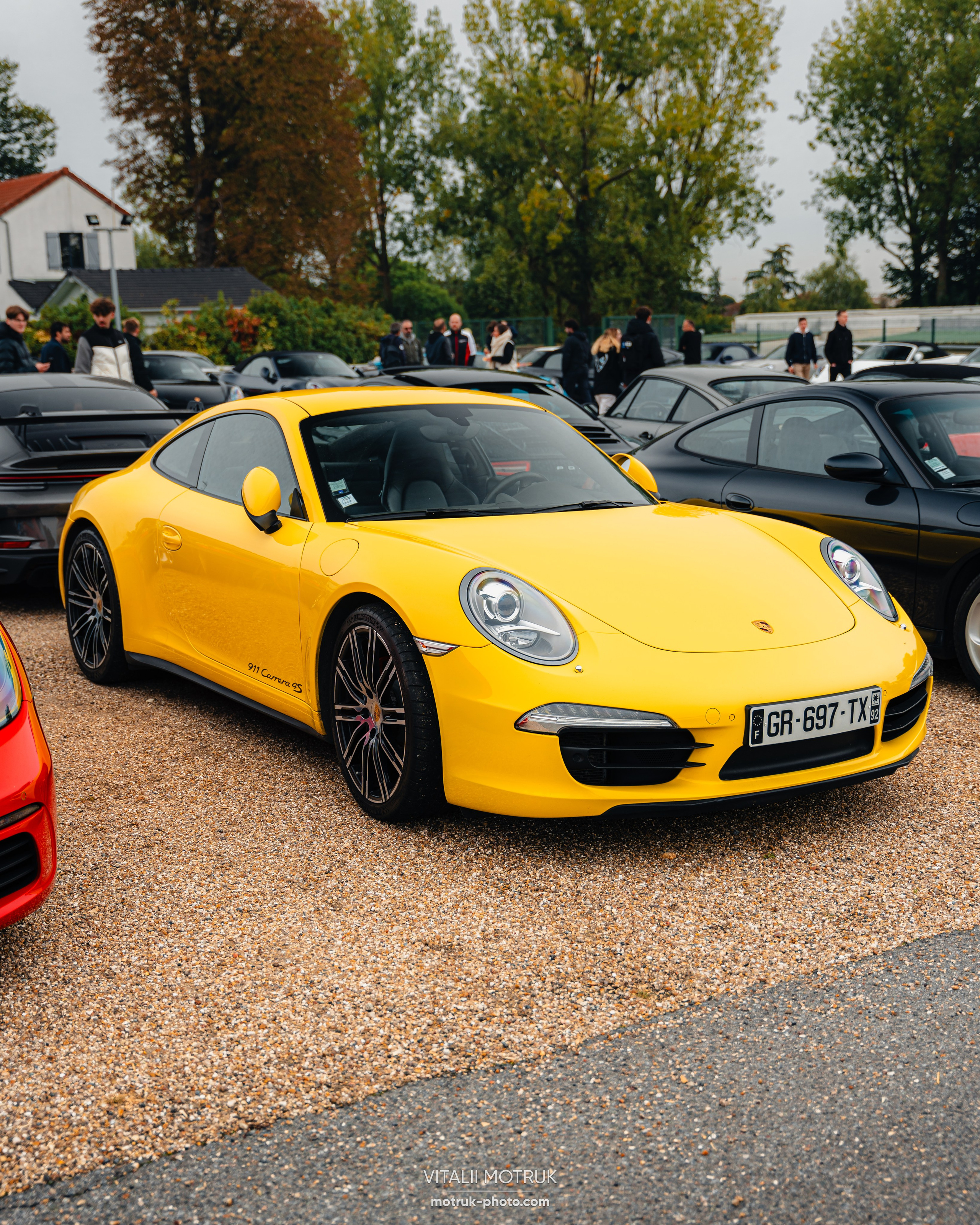 Cars and Coffee 29 septembre 2024. Photographe de voitures à Paris — Vitalii Motruk