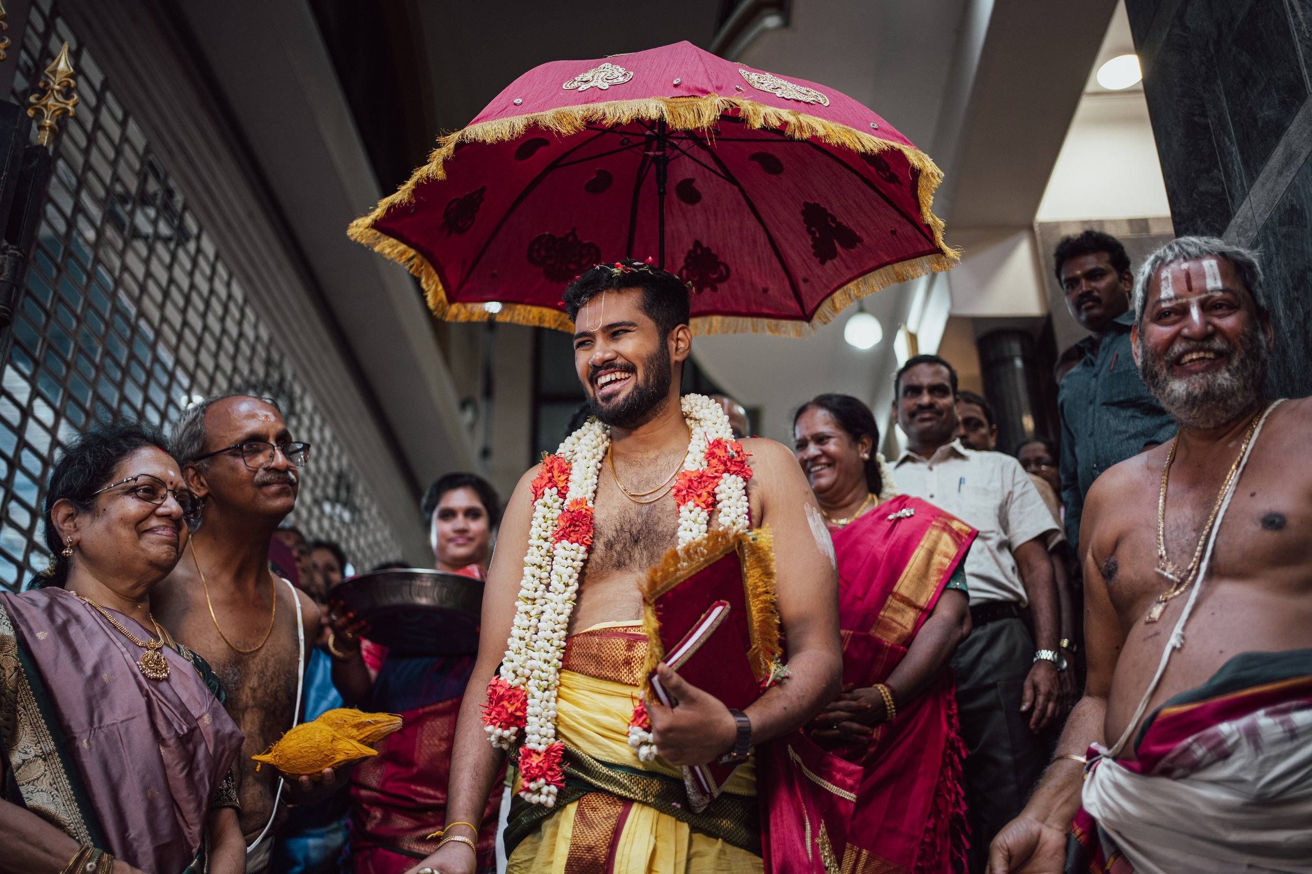 Shamika & Aravind. Menu