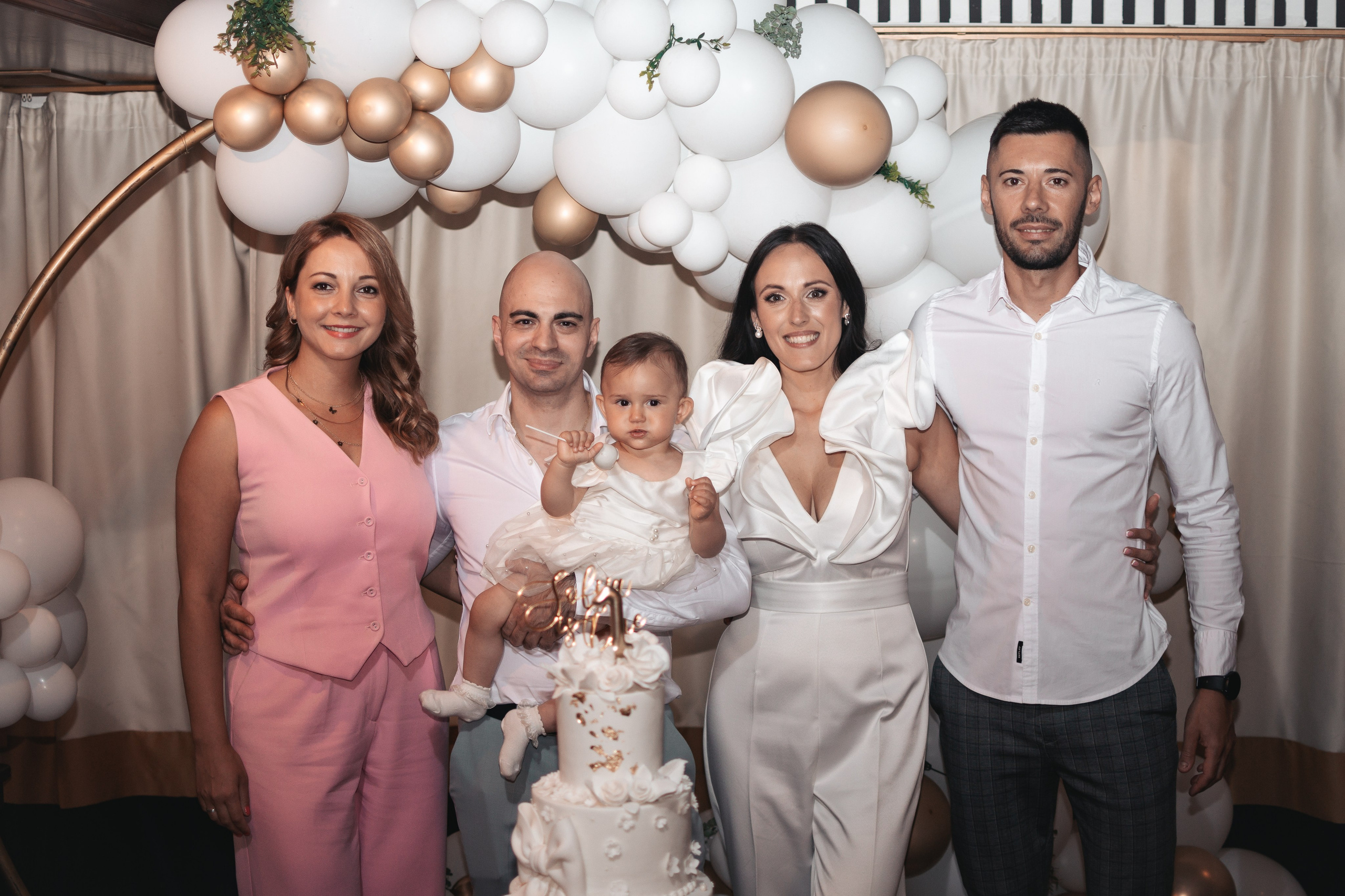 Sofija, krštenje i rođendan. BambinaaPhotography