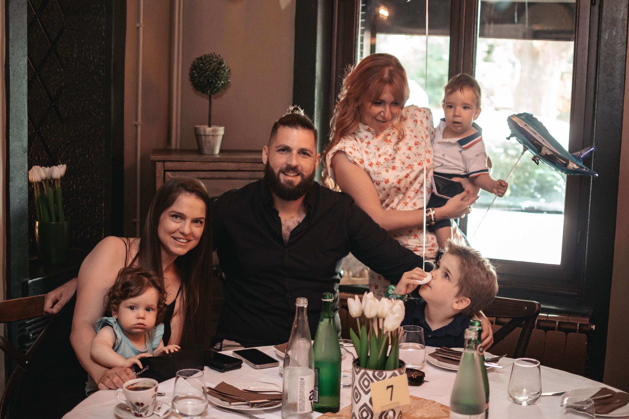 Lazar, krštenje i rođendan. BambinaaPhotography