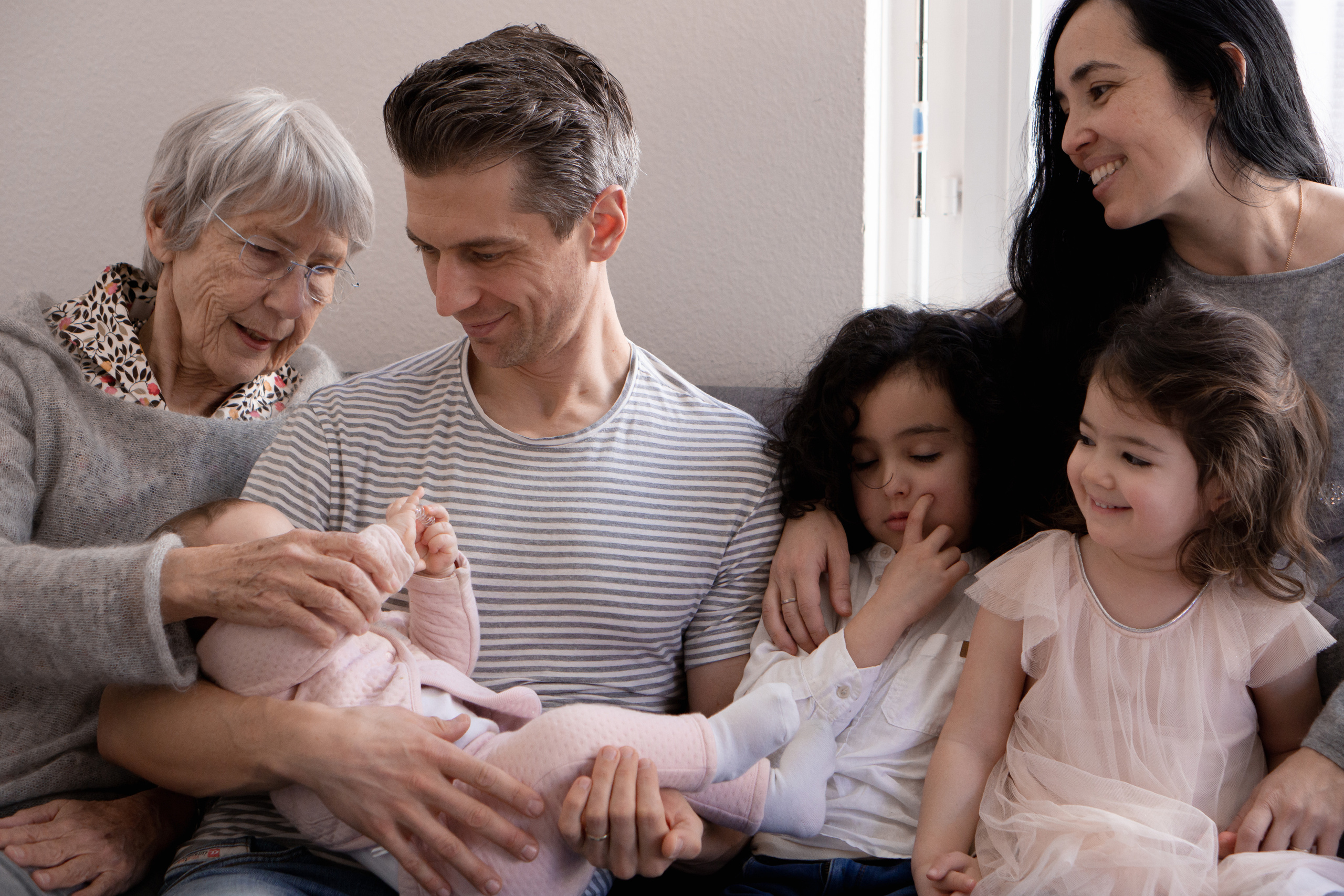 Daniela`s family. Family photographer Aargau Zurich