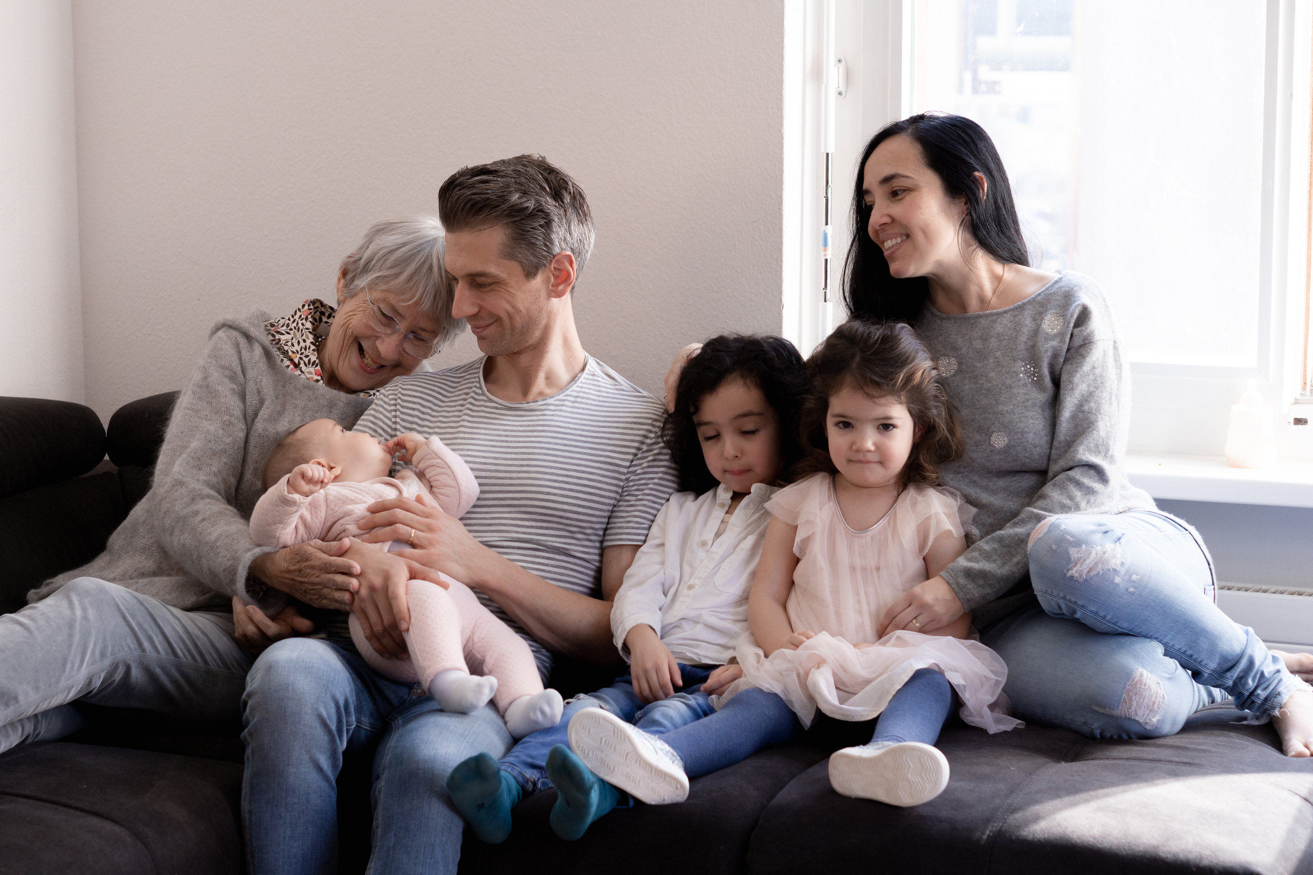 Daniela`s family. Family photographer Aargau Zurich