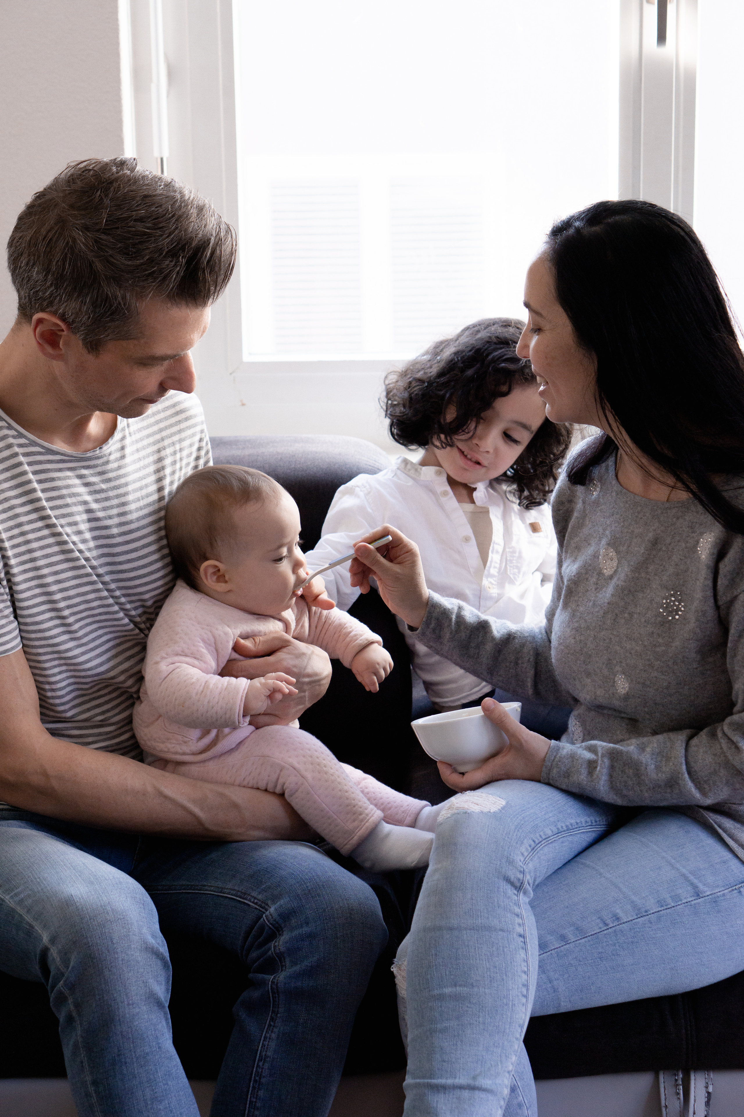 Daniela`s family. Family photographer Aargau Zurich