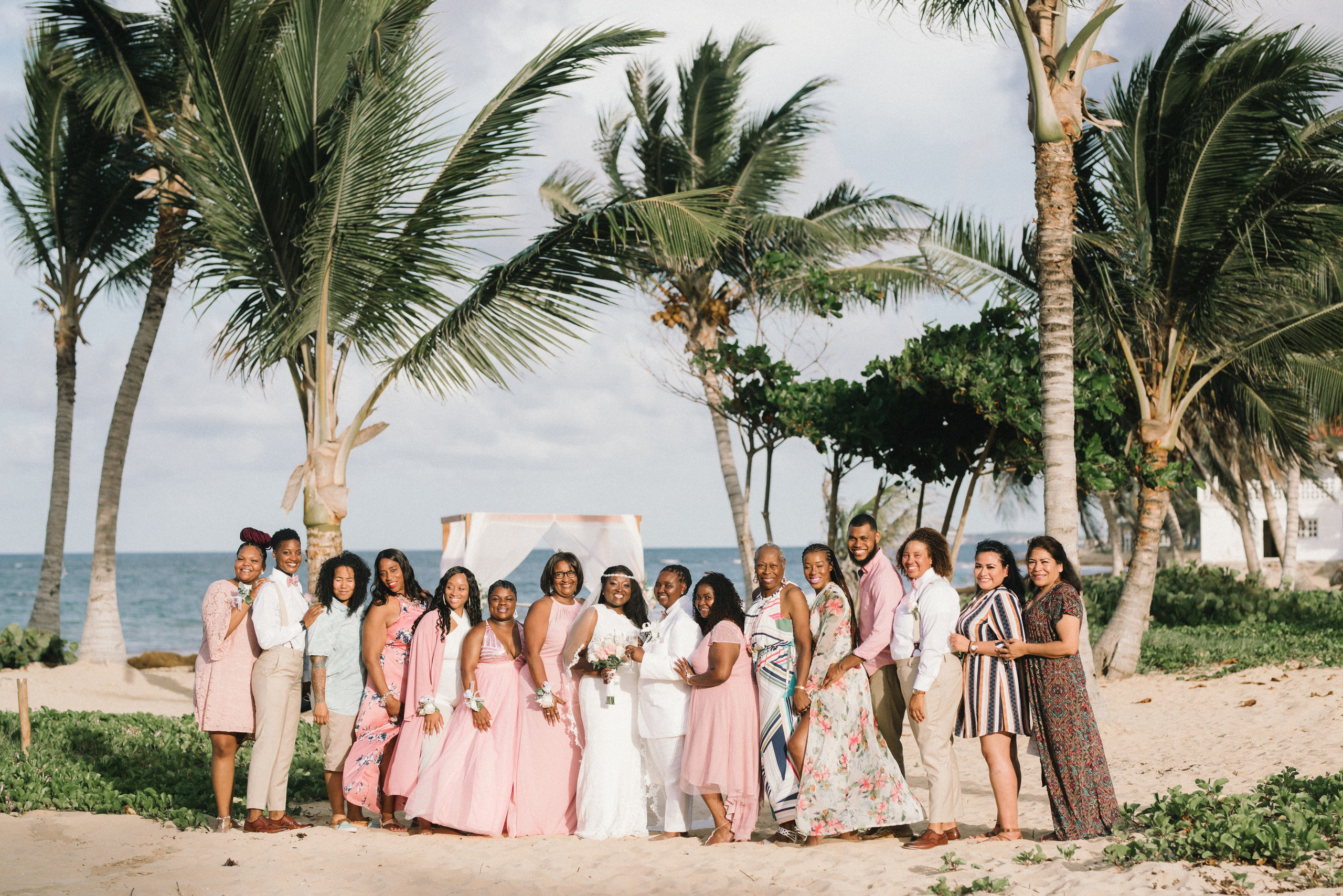LGBT wedding punta cana. Punta cana wedding family fashion photographer dominican republic, destination wedding photographer, elopement photography Punta Cana
