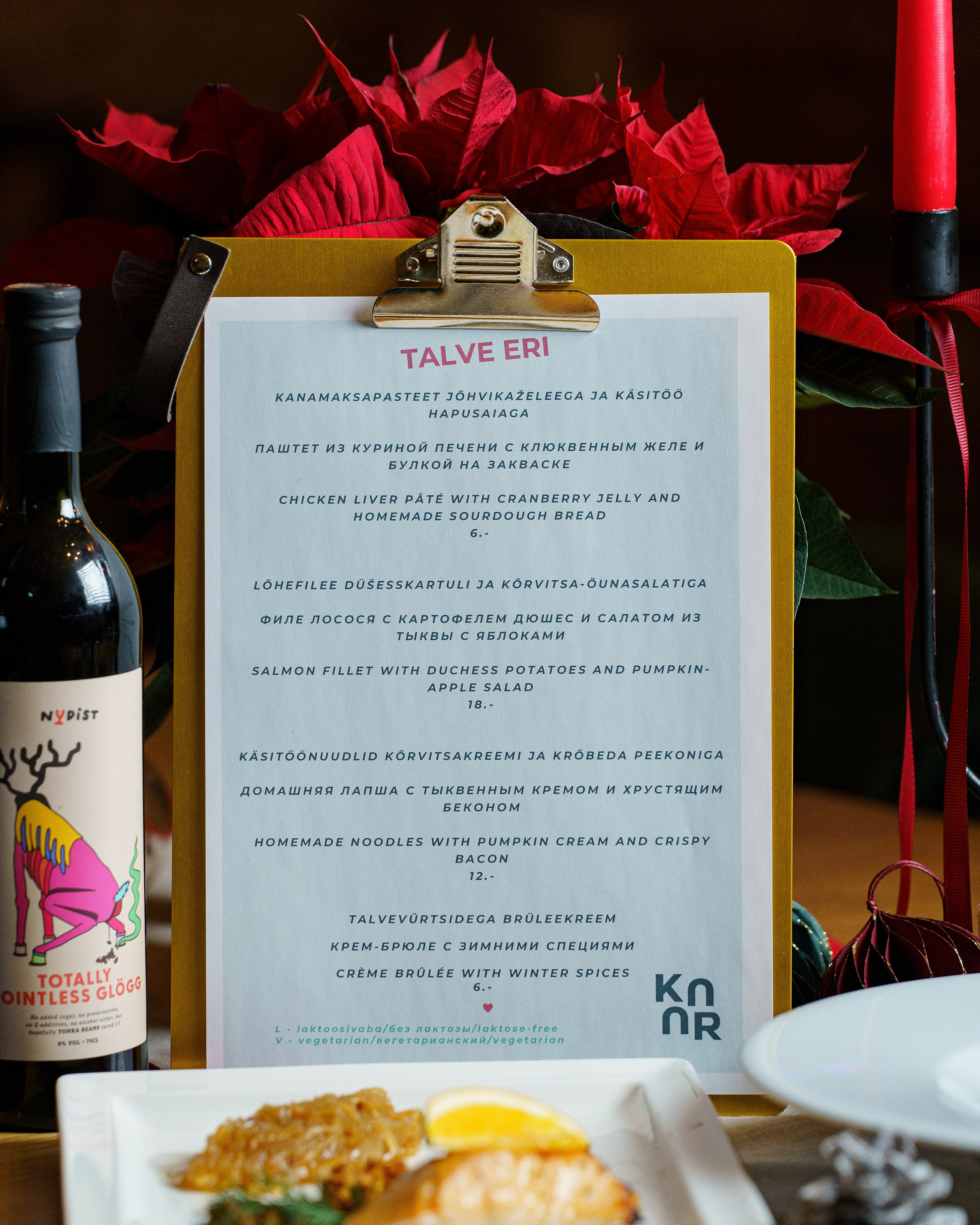 Food Photography Kohvik Kaar Winter 2024. Jelizaveta Gross - reportaaži- ja portreefotograaf Narvas