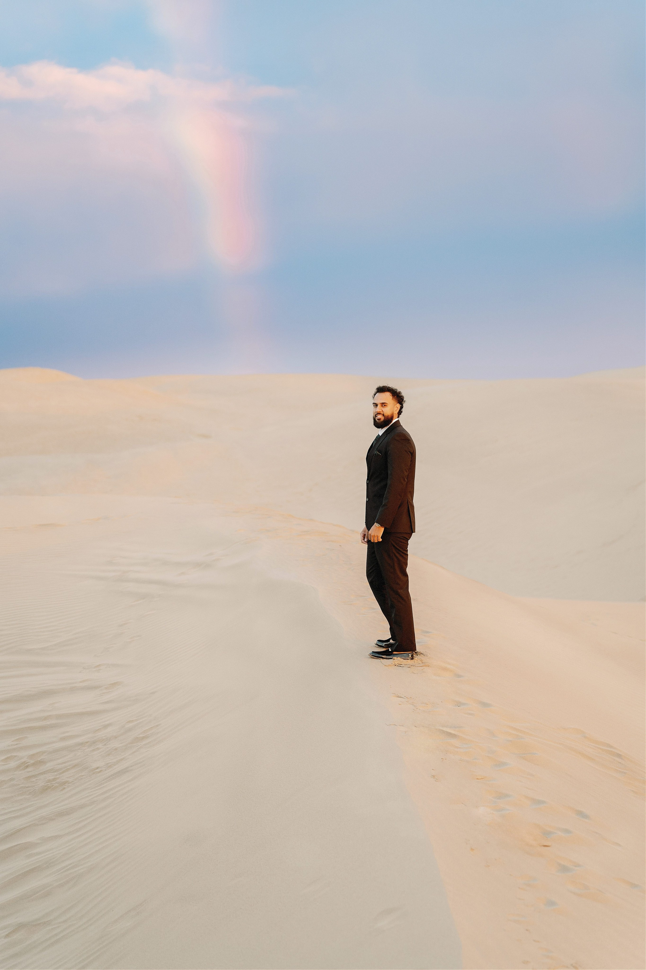 Elopement at Pismo Beach Sand Dunes, California. Wedding Photography & Videography Team in California, Los Angeles, San Francisco, San Diego and Travel