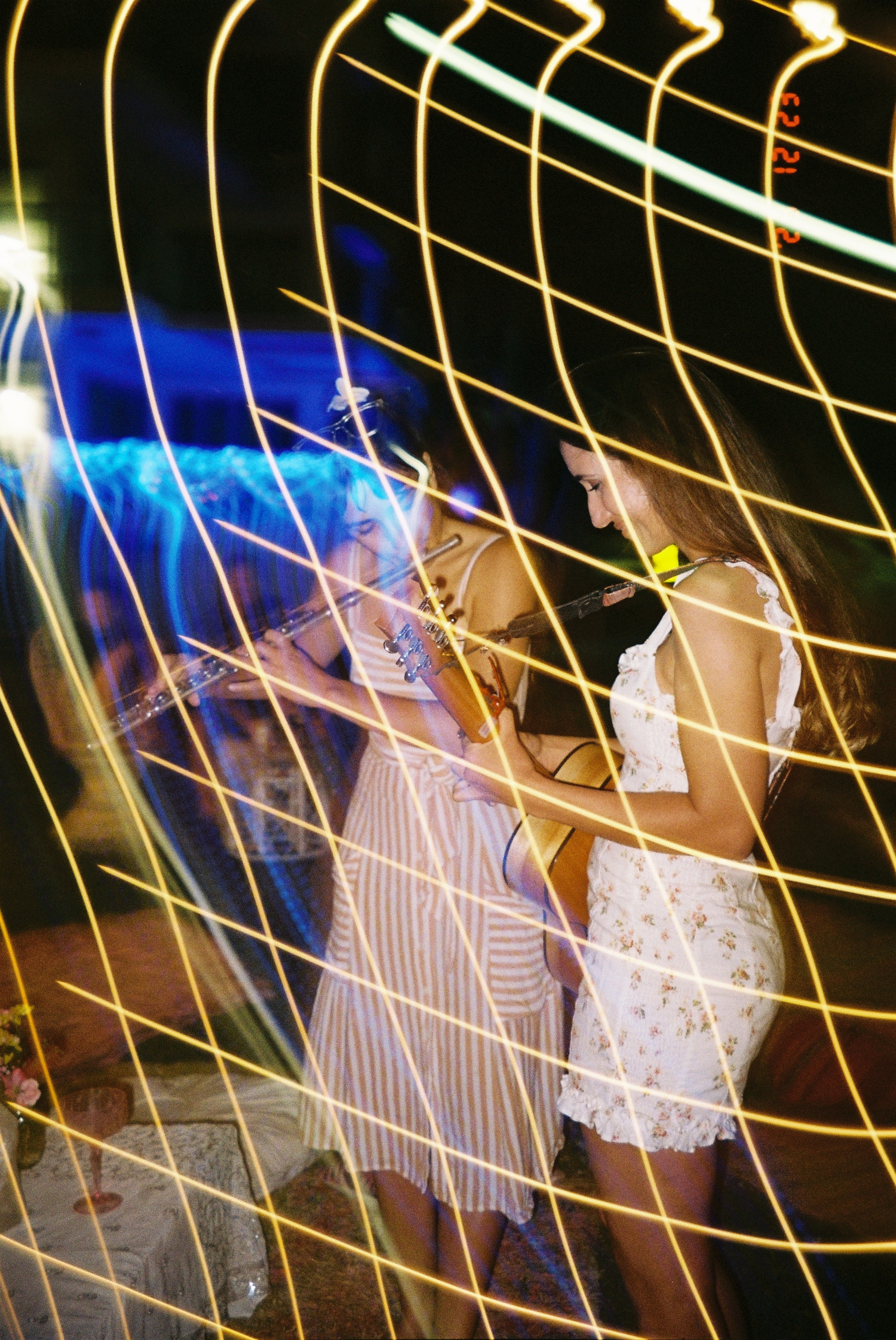 B-day party. Film portrait photographer