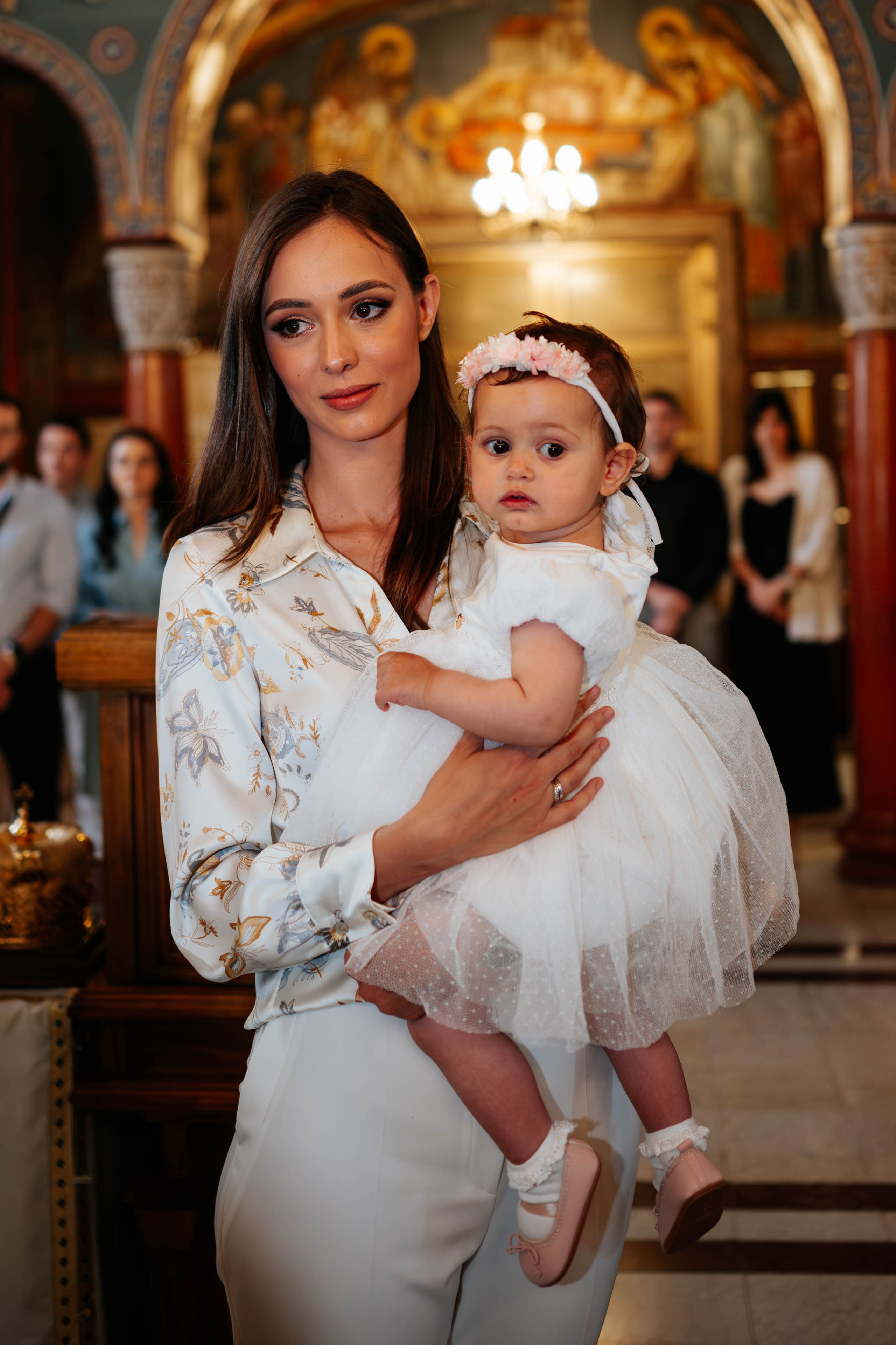 Irina - krštenje. Dečiji i porodični fotograf