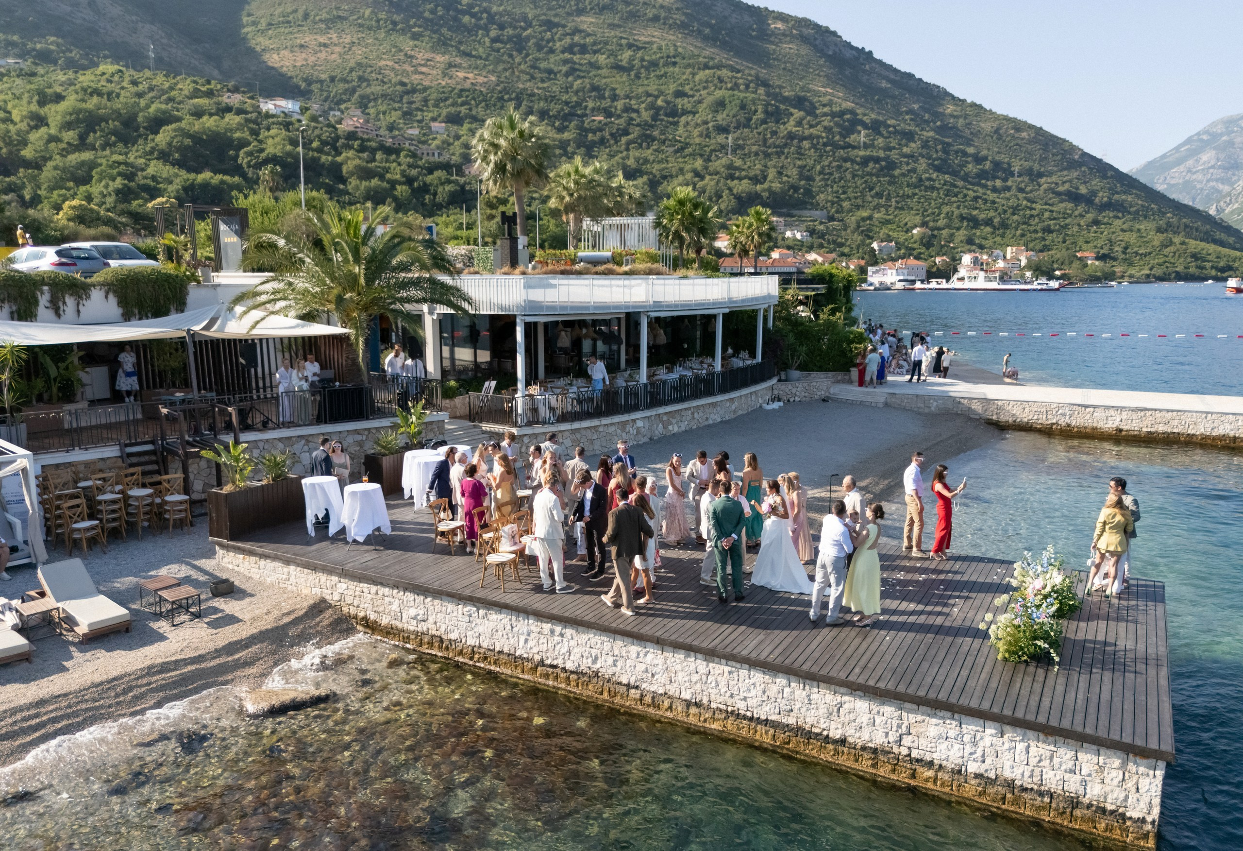 Bocasa Wedding Venue on the Bay of Kotor, Montenegro