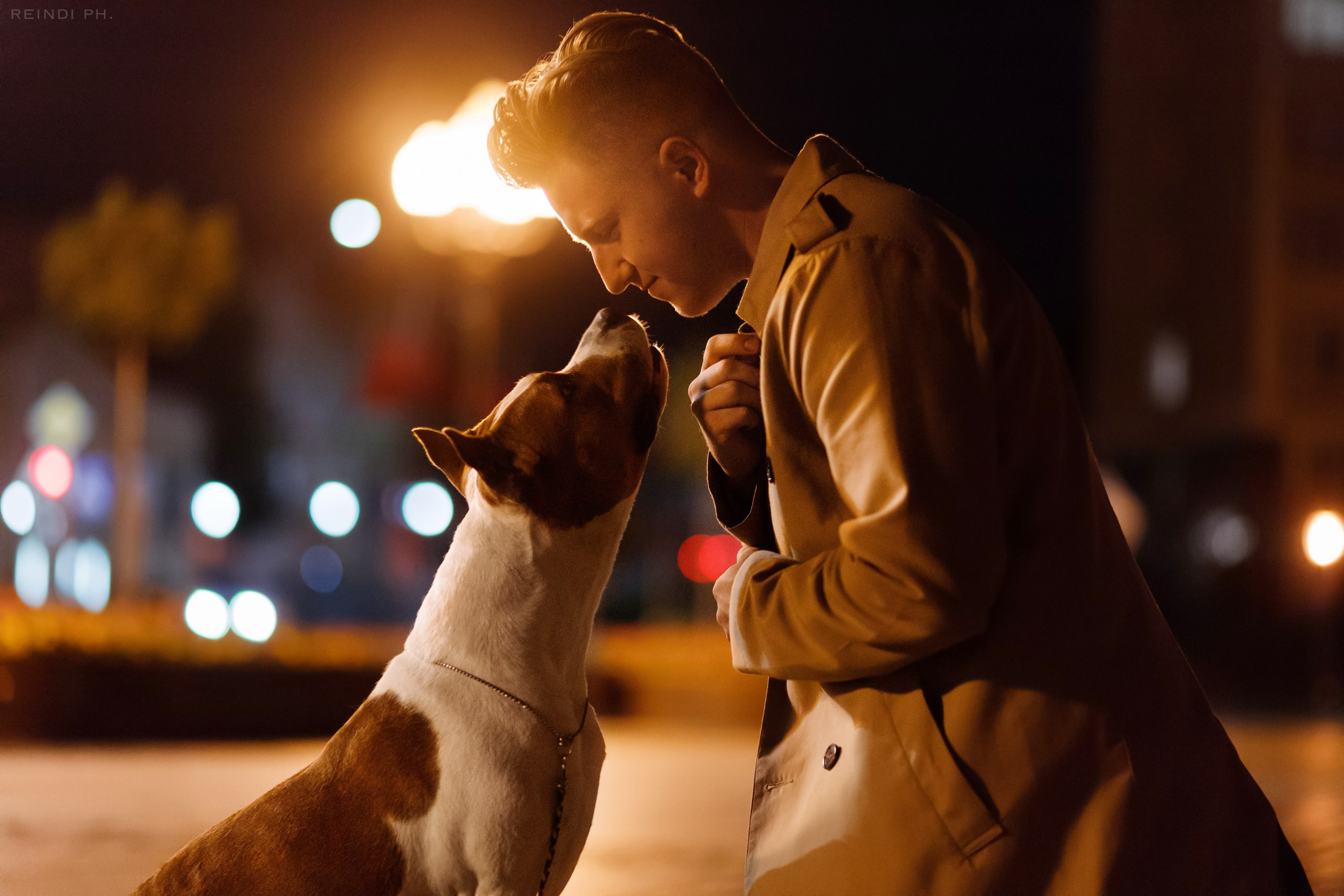 Yura & Maggie. Kaja | fotograf we Wrocławiu | ludzie i psy