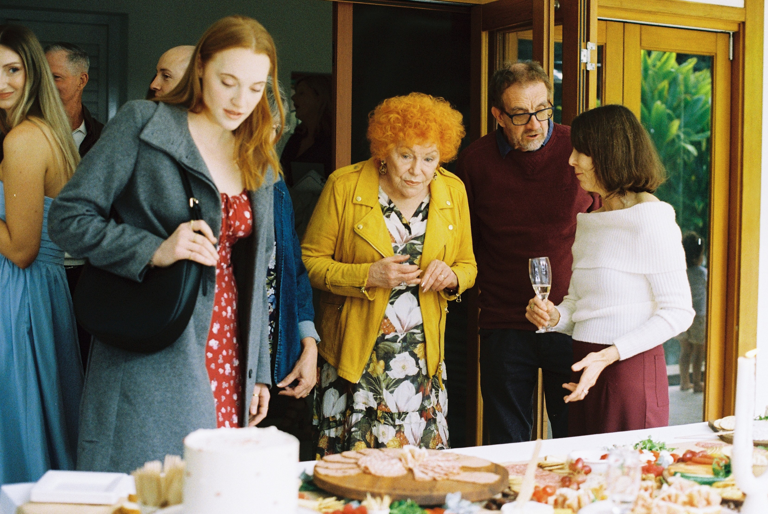 Engagement Party. Film portrait photographer