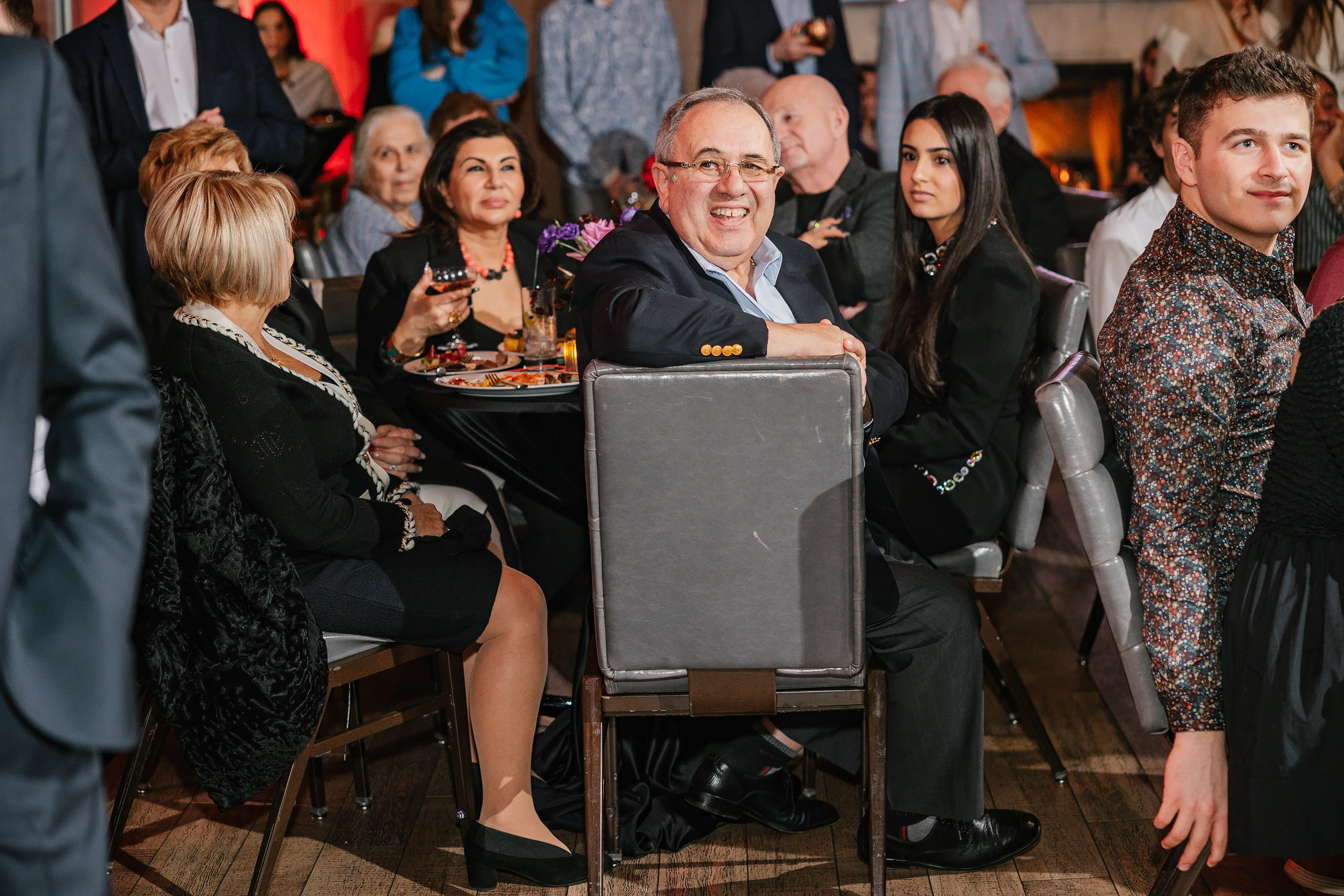 02.18.2024 Engagement Party. Wedding family event photographer in Chicago Nick Yushevich