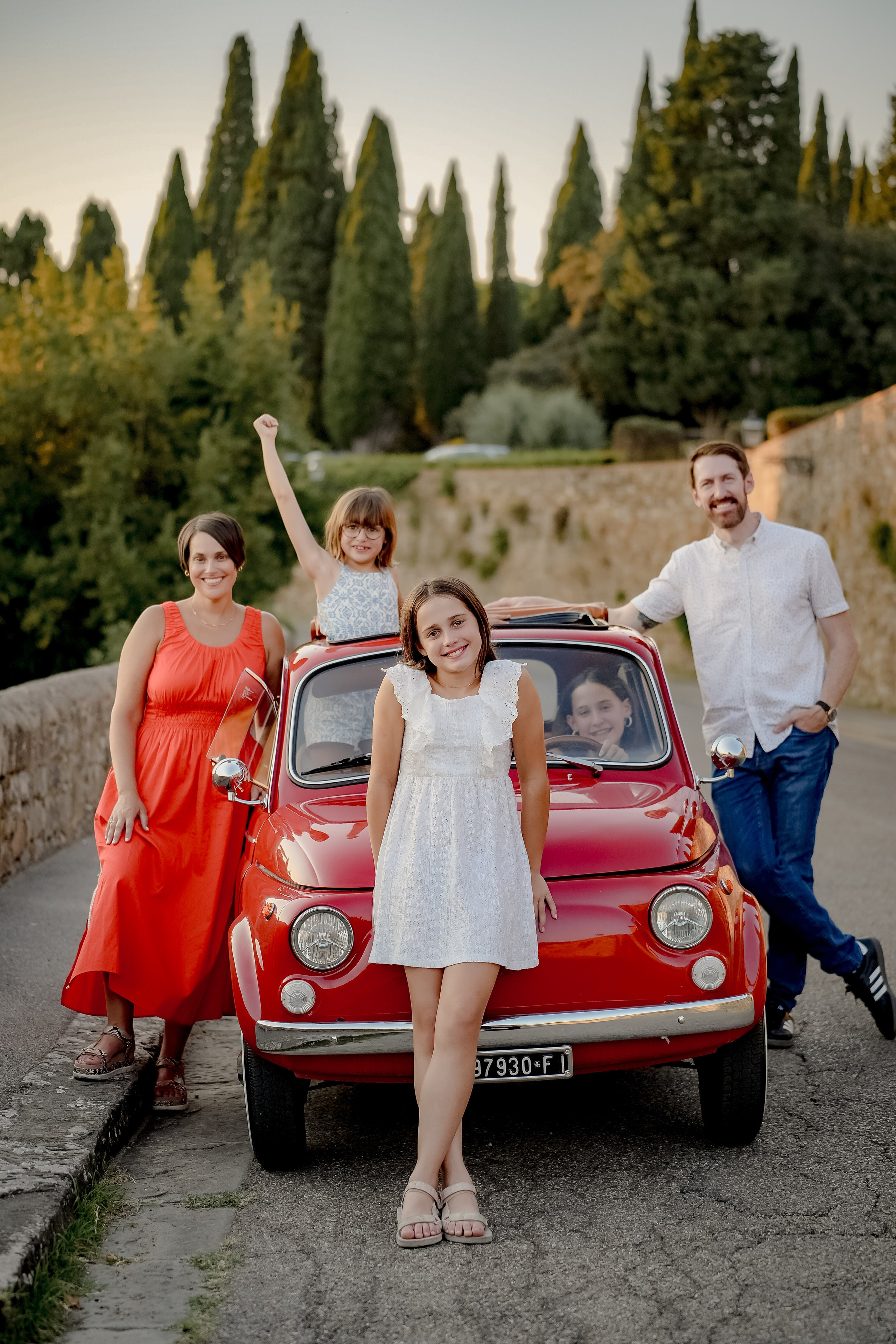 Fiat 500. Stefano Passerini Editorial Wedding Photographer in Italy