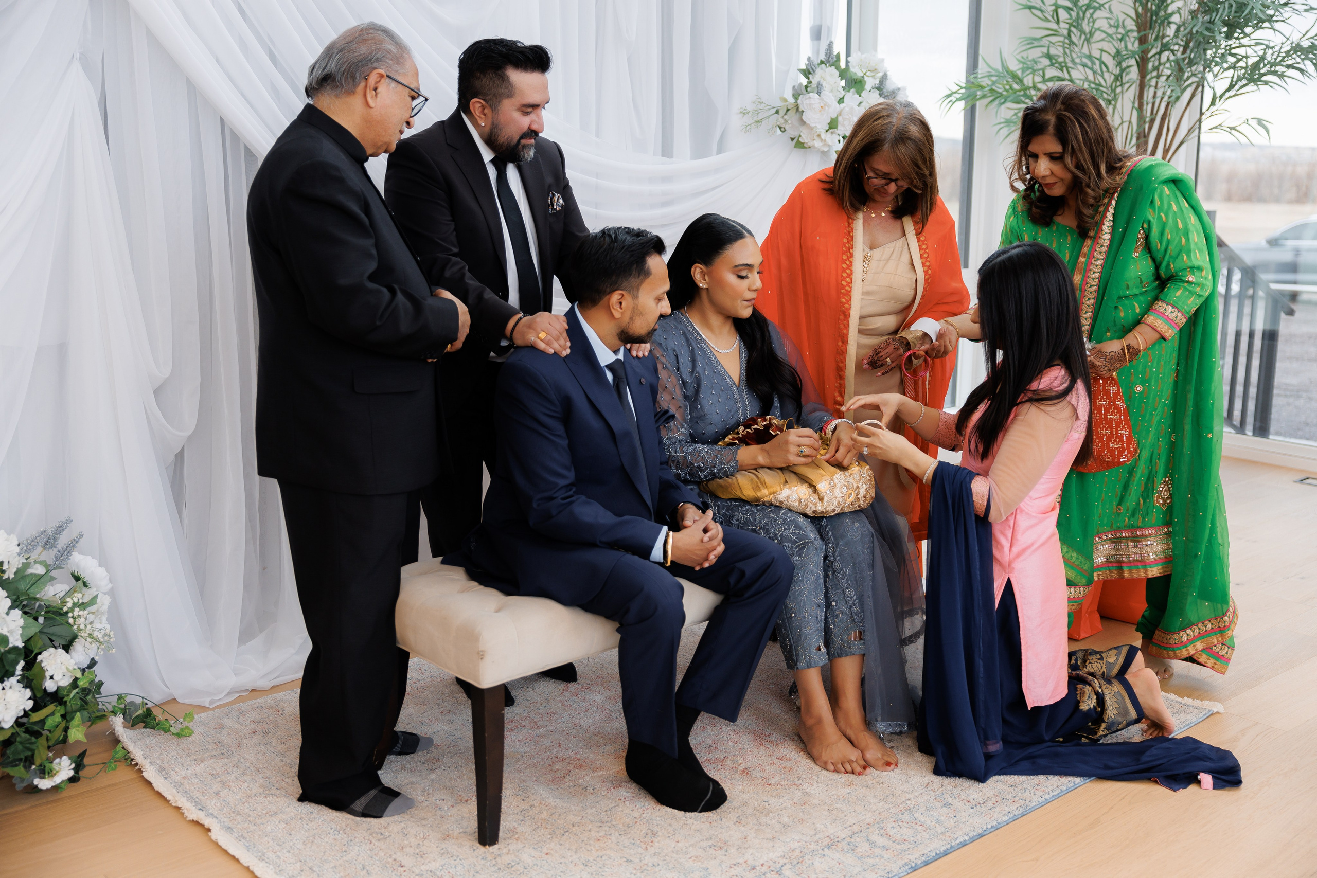 Rokha ceremony. Home