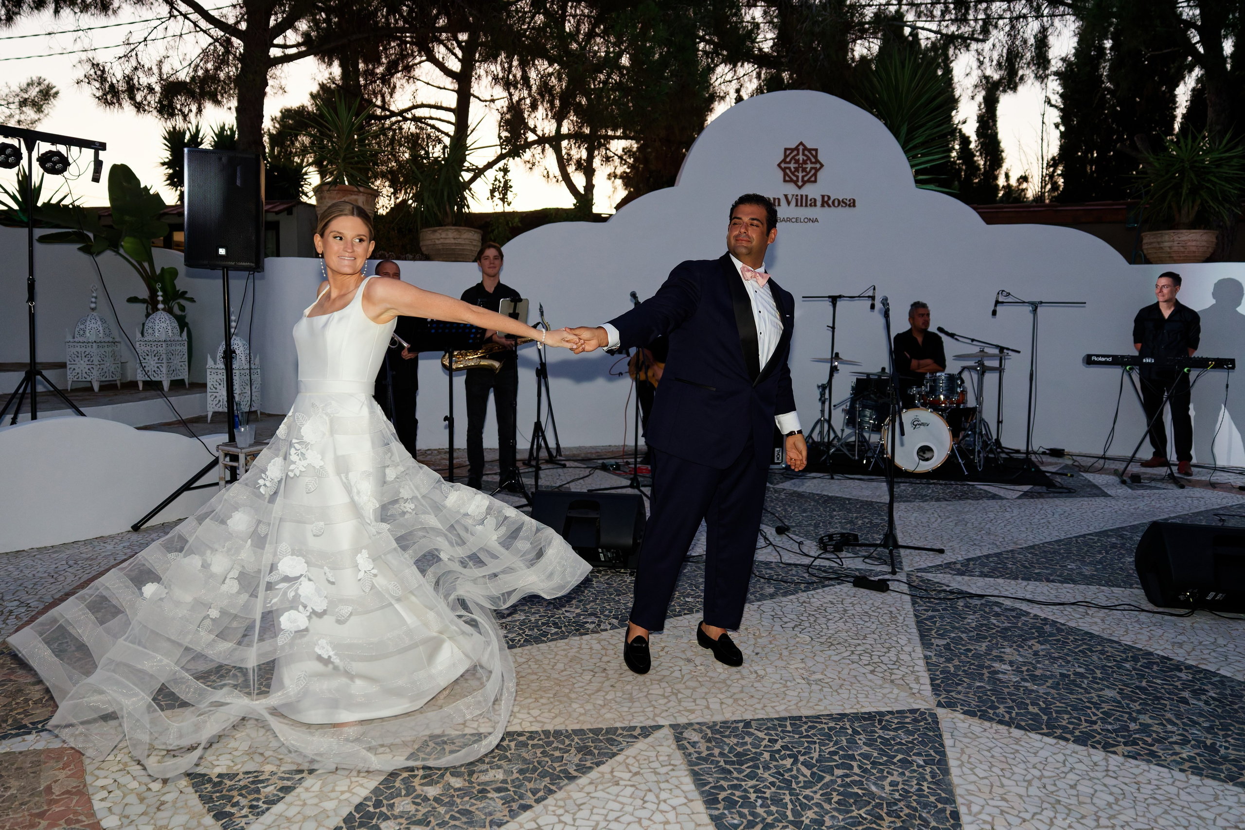 Wedding of Gracie & Joe at Gran Villa Rosa, Barcelona