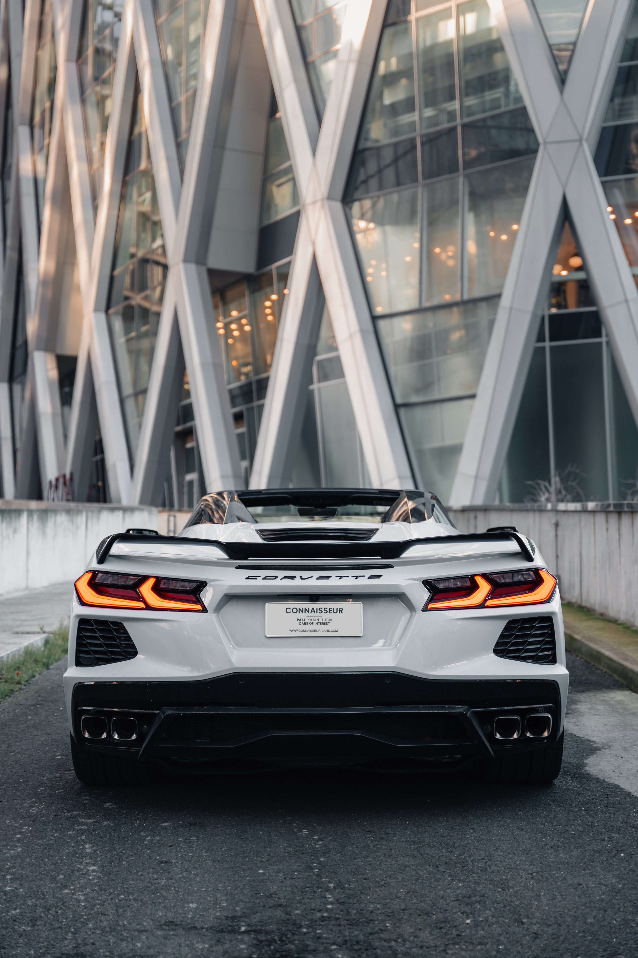 Chevrolet Corvette C8. Photographe de voitures à Paris — Vitalii Motruk