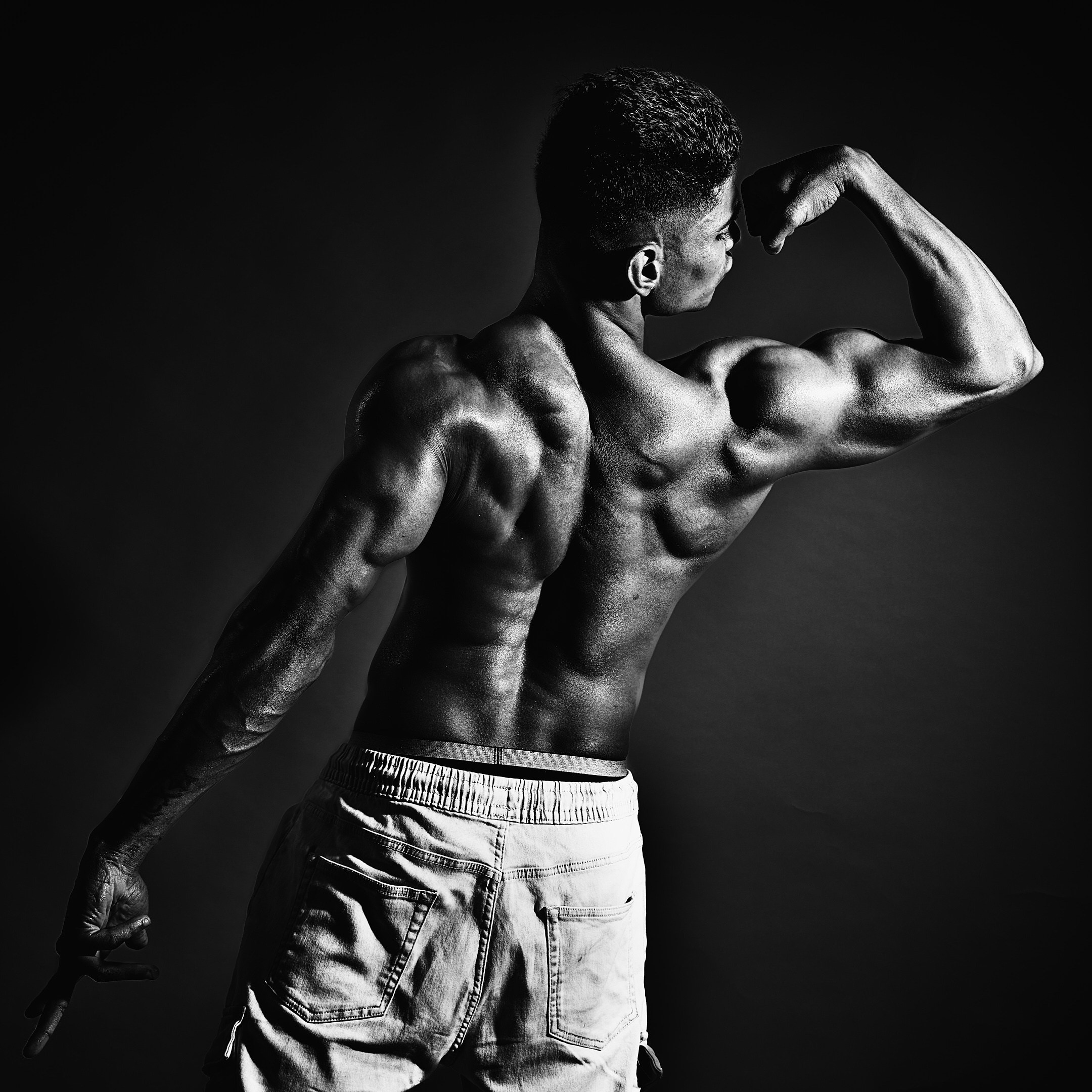 Bodybuilding Fitness Portrait in Chennai