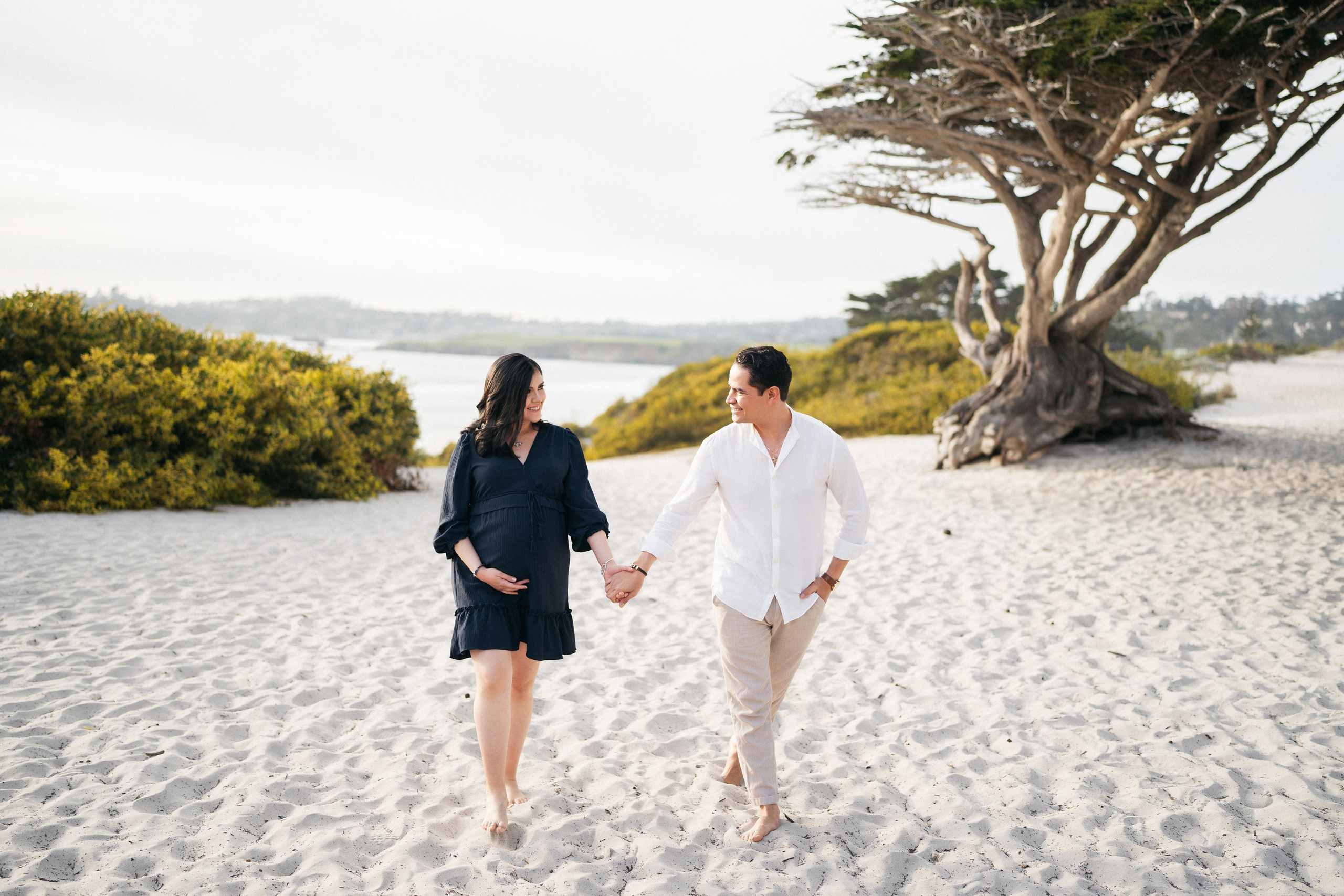 Luz Maternity Session at Carmel. Soulo Photography | San Francisco Bay Area Based Photographer