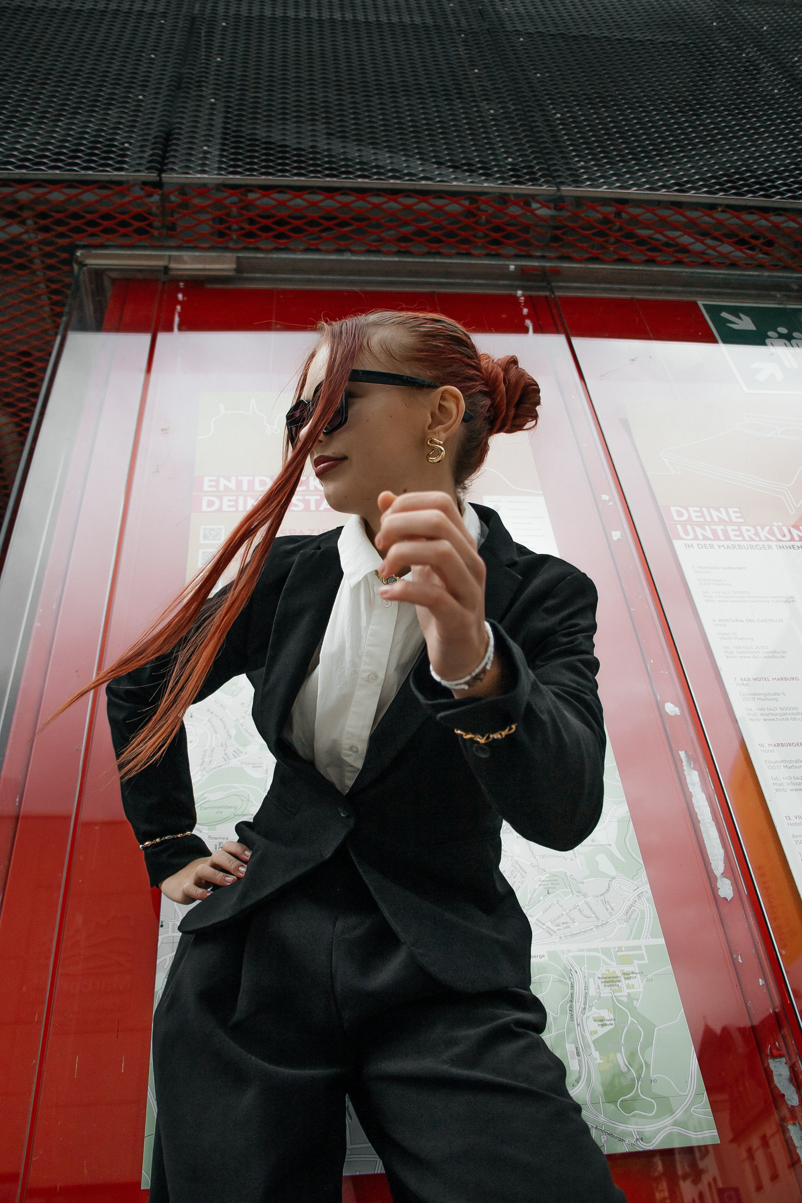 Red girl. PHOTOgrapher Germany MARBURG