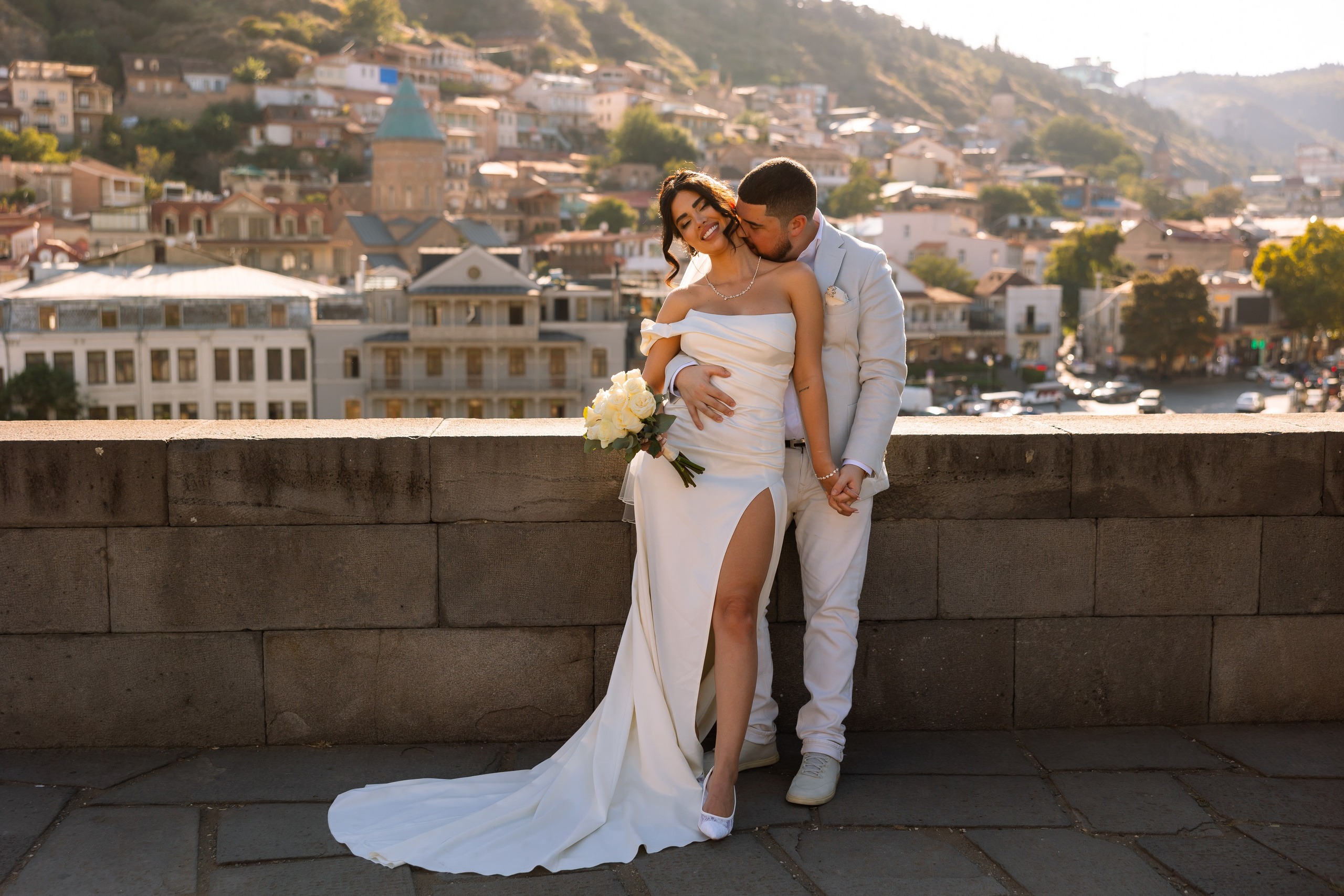 Love story in Tbilisi. Wedding photographer in Tbilisi Ioseb Mamniashvili