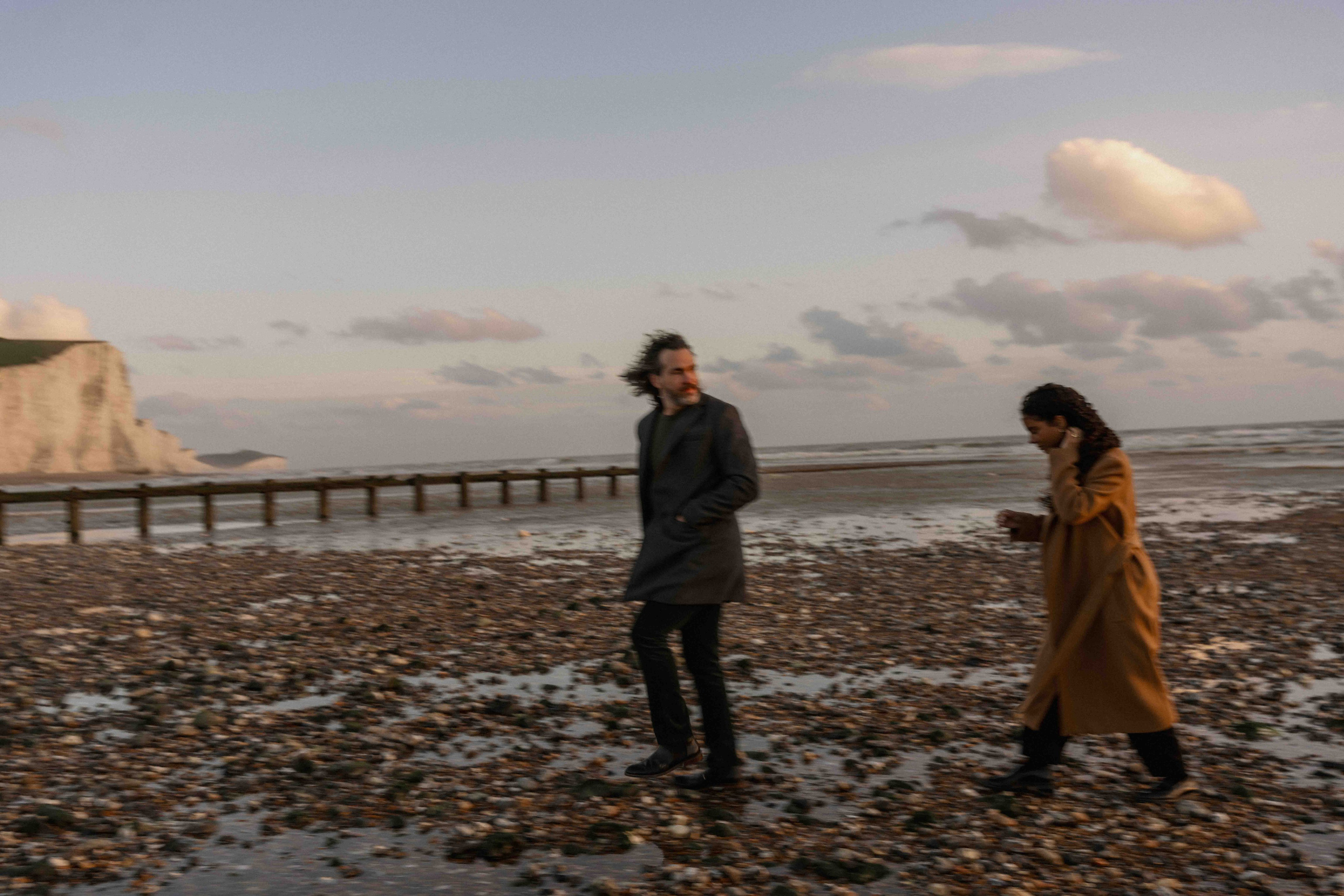 Seven Sisters Engagement Photos | London Photographer | UK Coastal Couple Shoot. London Wedding Photographer | Engagement & Proposal Photography by Natasha Ferreira