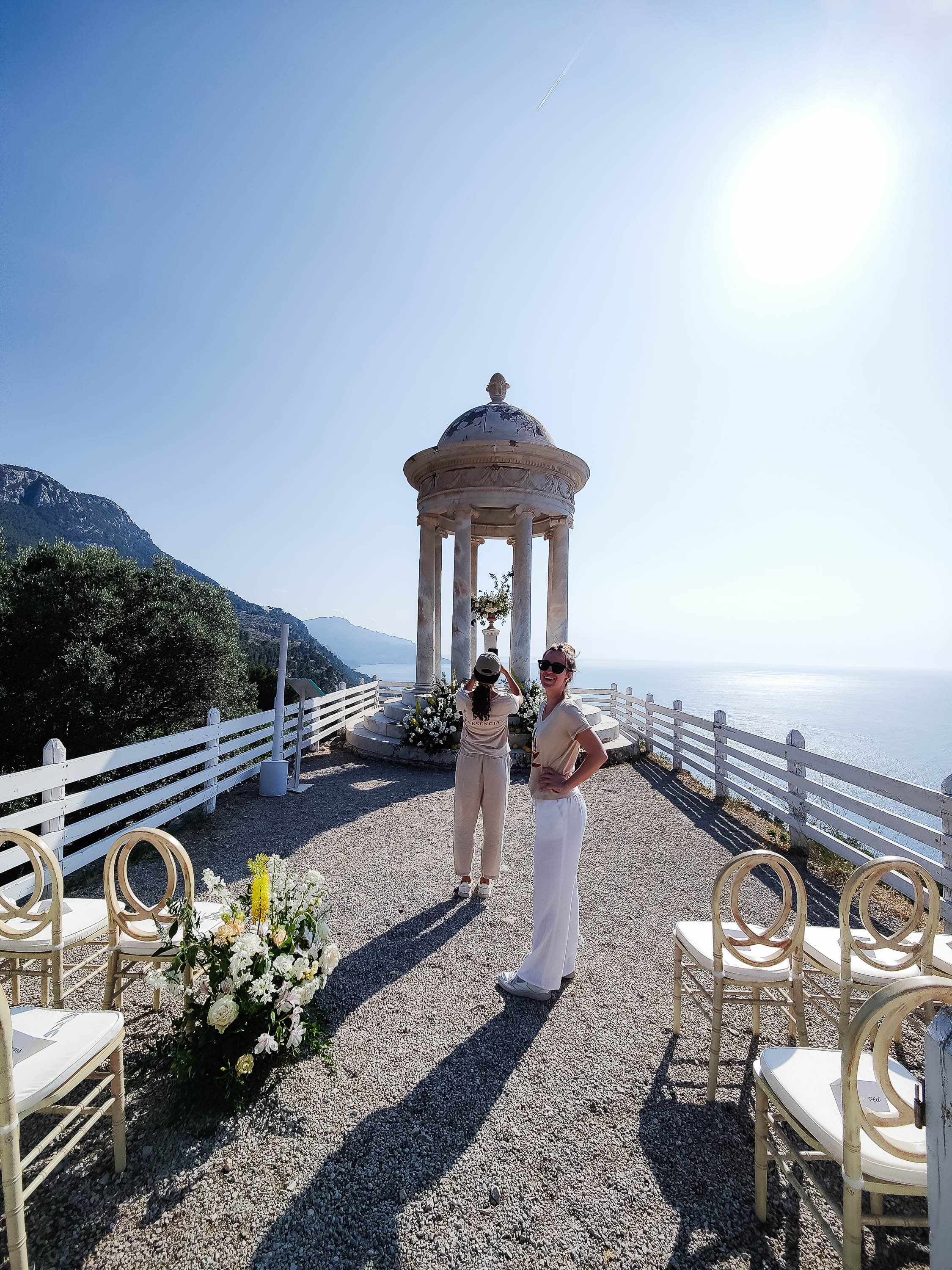 Wedding Ceremony in Finca Son Marroig. Wedding Celebrant in Mallorca Iban Collin