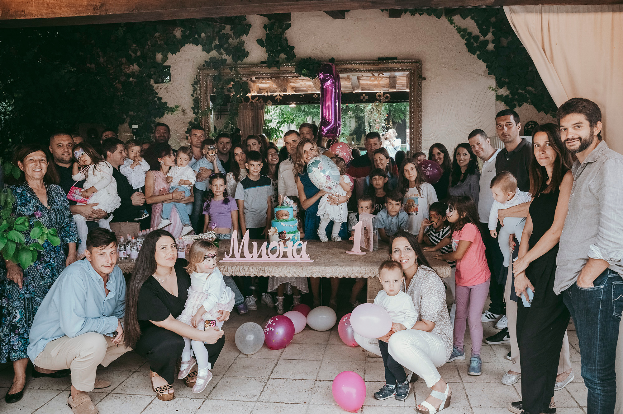 Miona 1 rodjendan / bajkovita kuca Happy house. Deciji i porodicni fotograf u Beogradu Oksana Skendzic