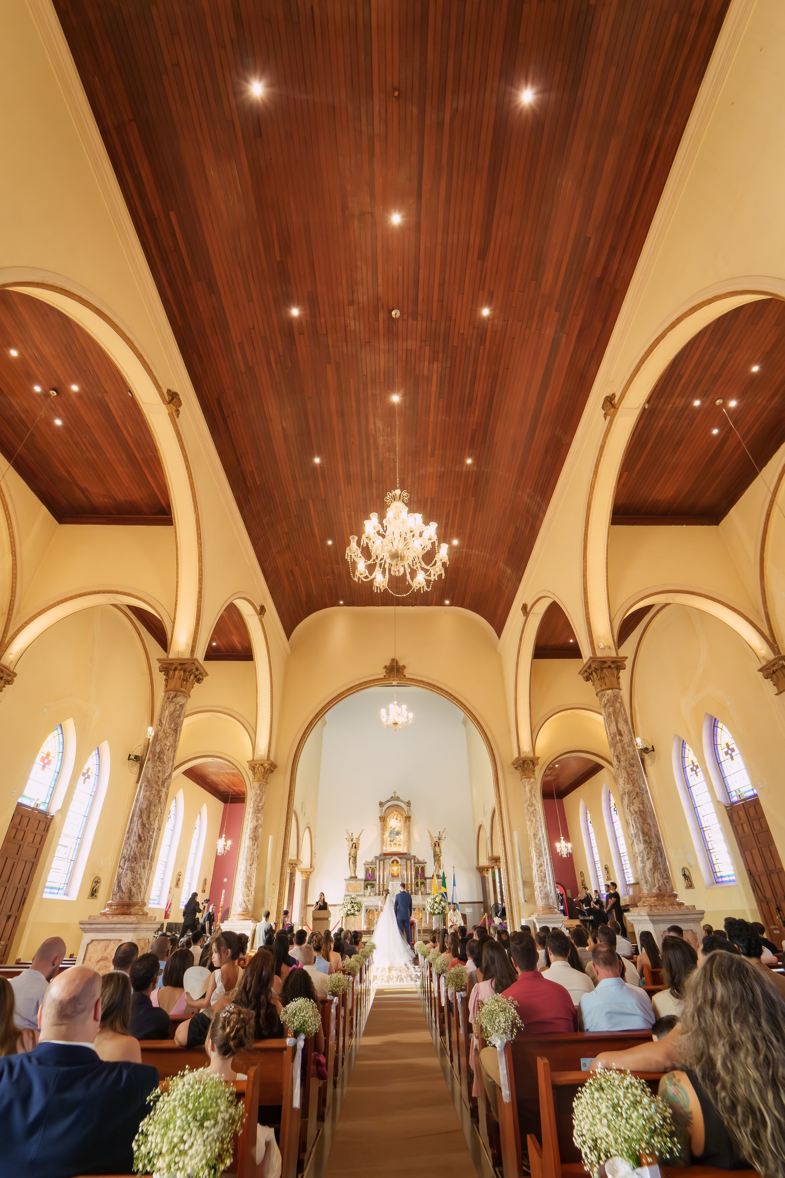 História de Aline & Gabriel. O Casal Dos Noivos