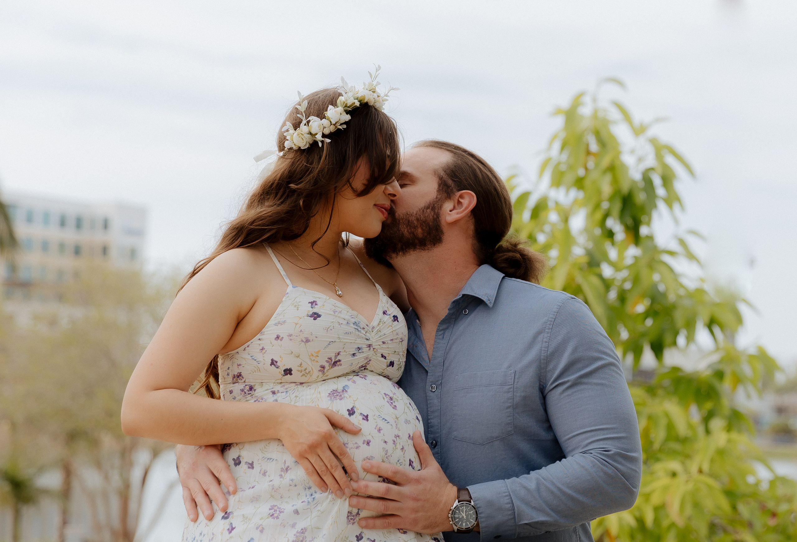 MATERNITY photo shoot on the beach sunset photo shoot session