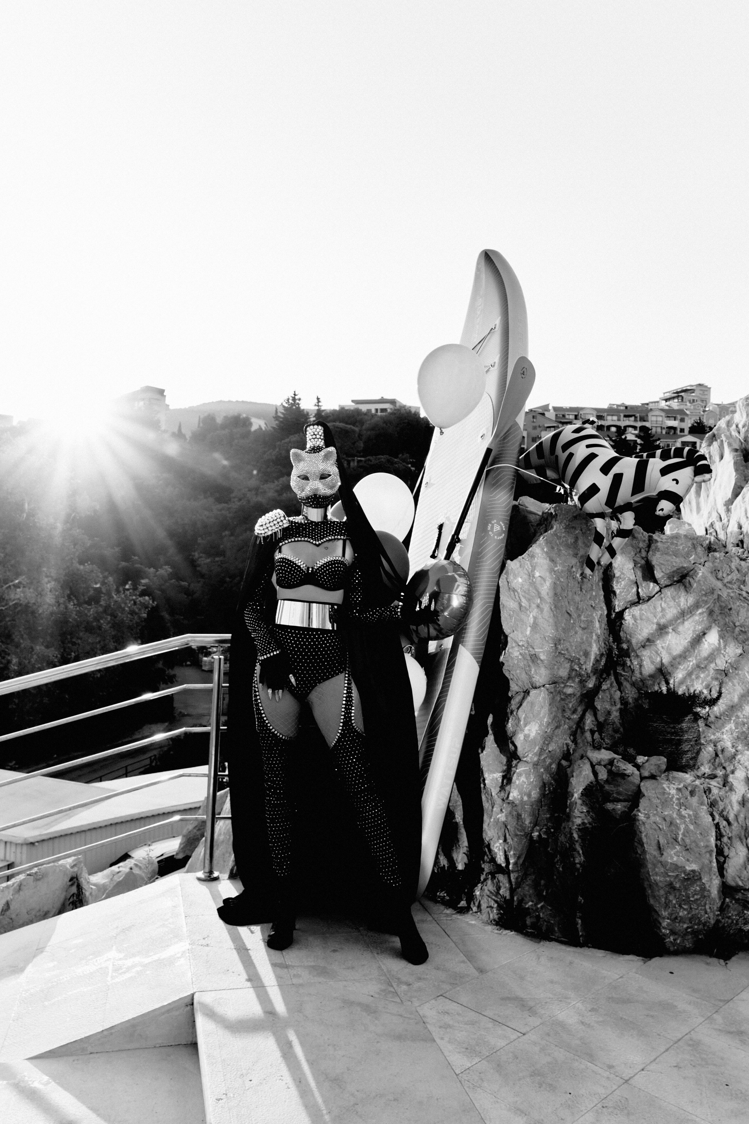 Photo report from the Zebra Restaurant’s birthday celebration. Becici, Montenegro. Photographer, photo artist Alena Novgorodtseva