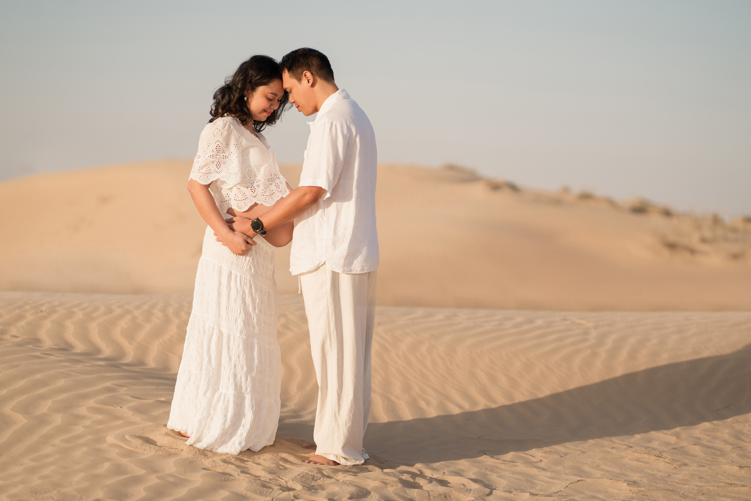 Desert sunrise. Angela Iakovleva — Family Photographer in Dubai
