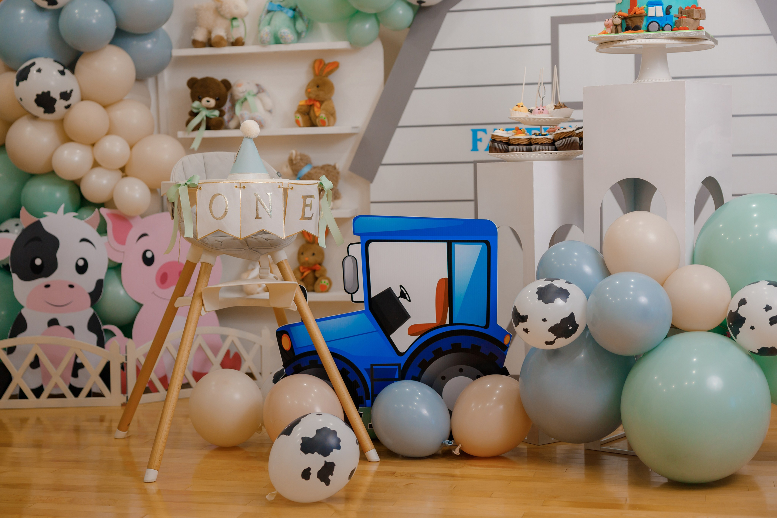 Fateh’s 1st birthday. Home