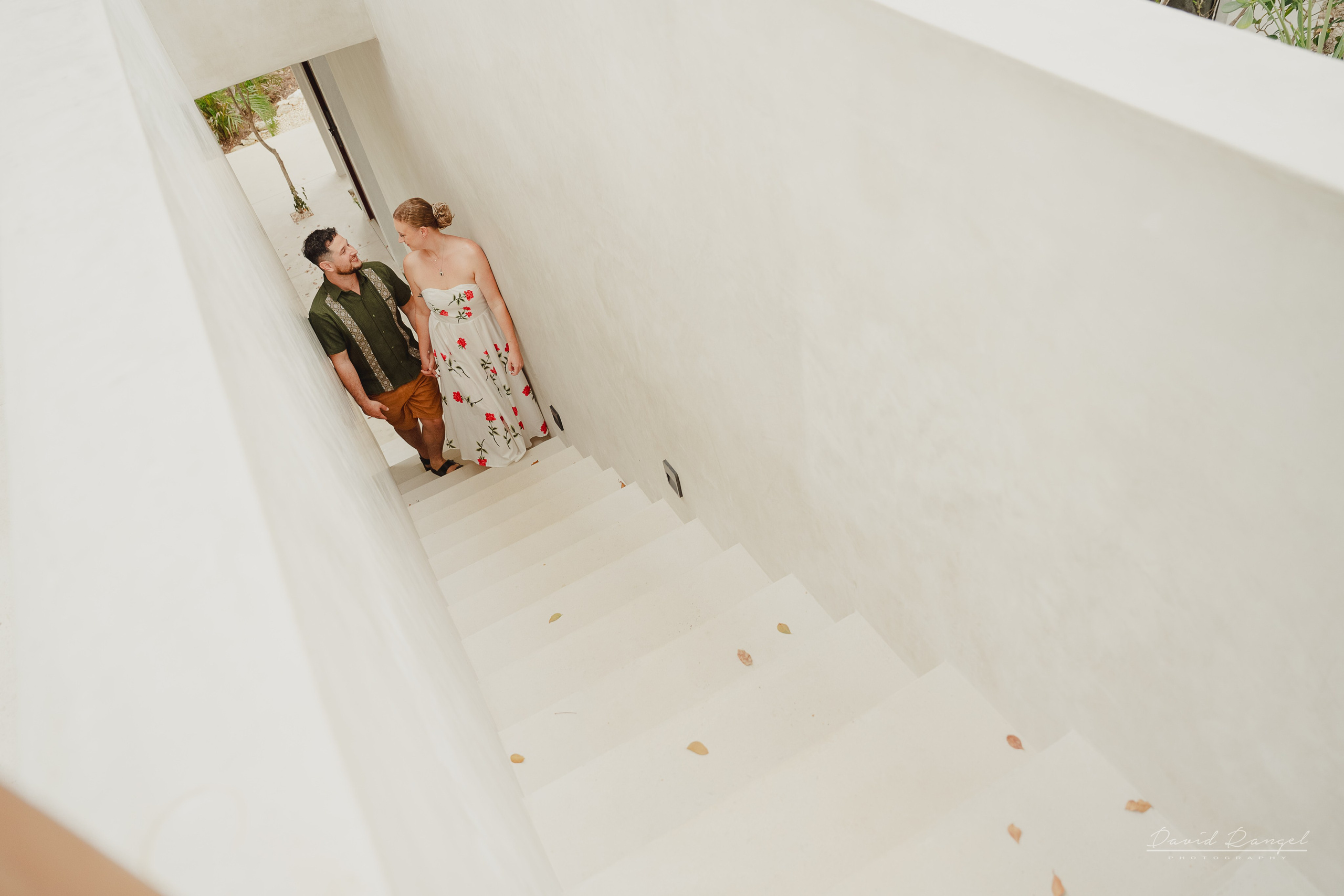 Save the date in Tulum. Destination wedding photographer based in Cancun and Riviera Maya with service worldwide