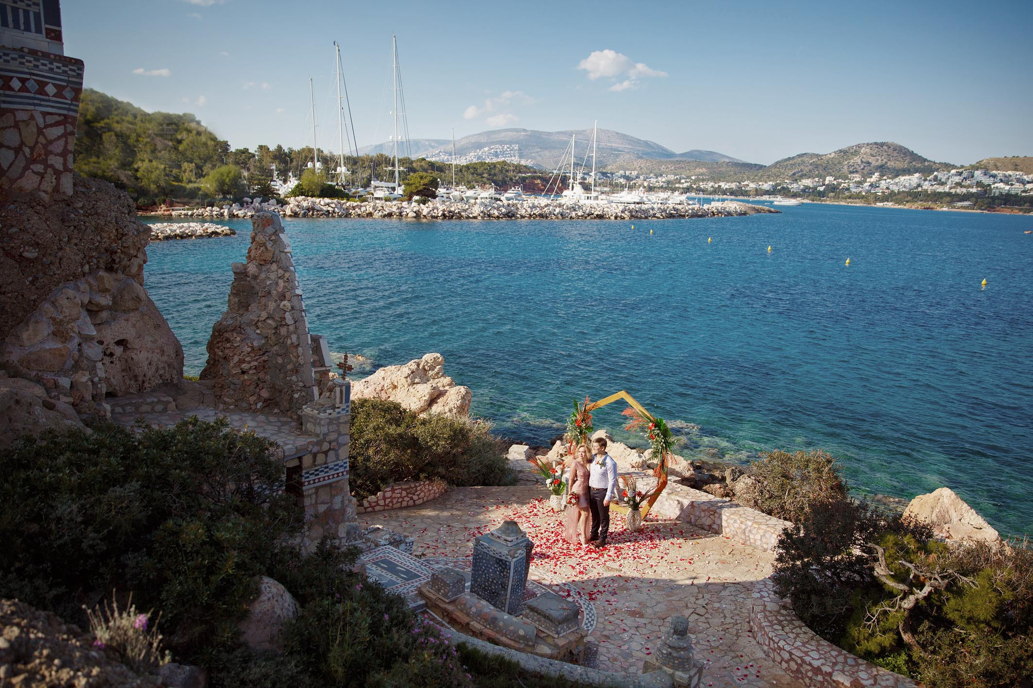 Свадьбы в Греции на Крите и Санторини, фотограф — Екатерина Романова