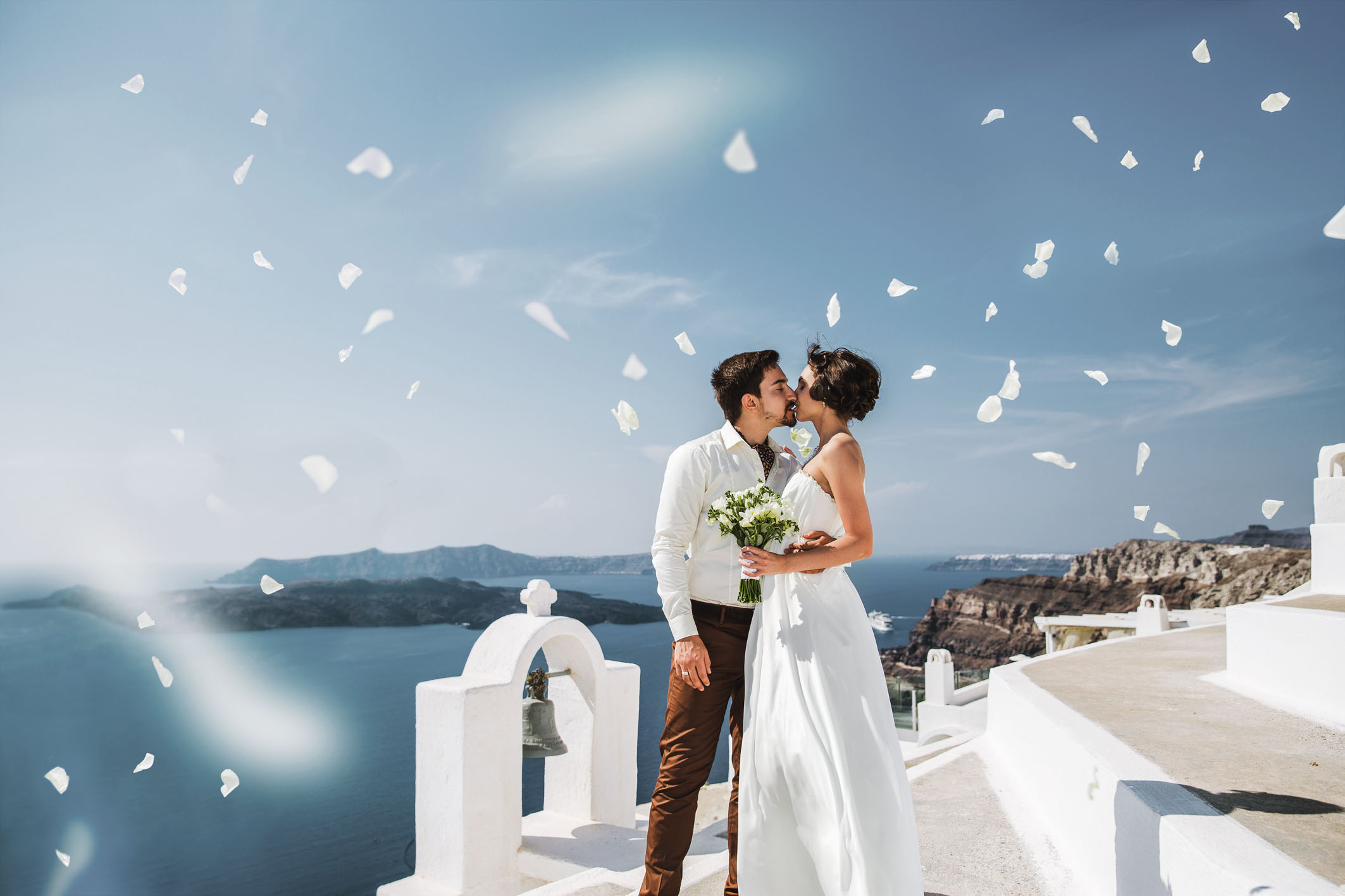 Свадьбы в Греции на Крите и Санторини, фотограф — Екатерина Романова