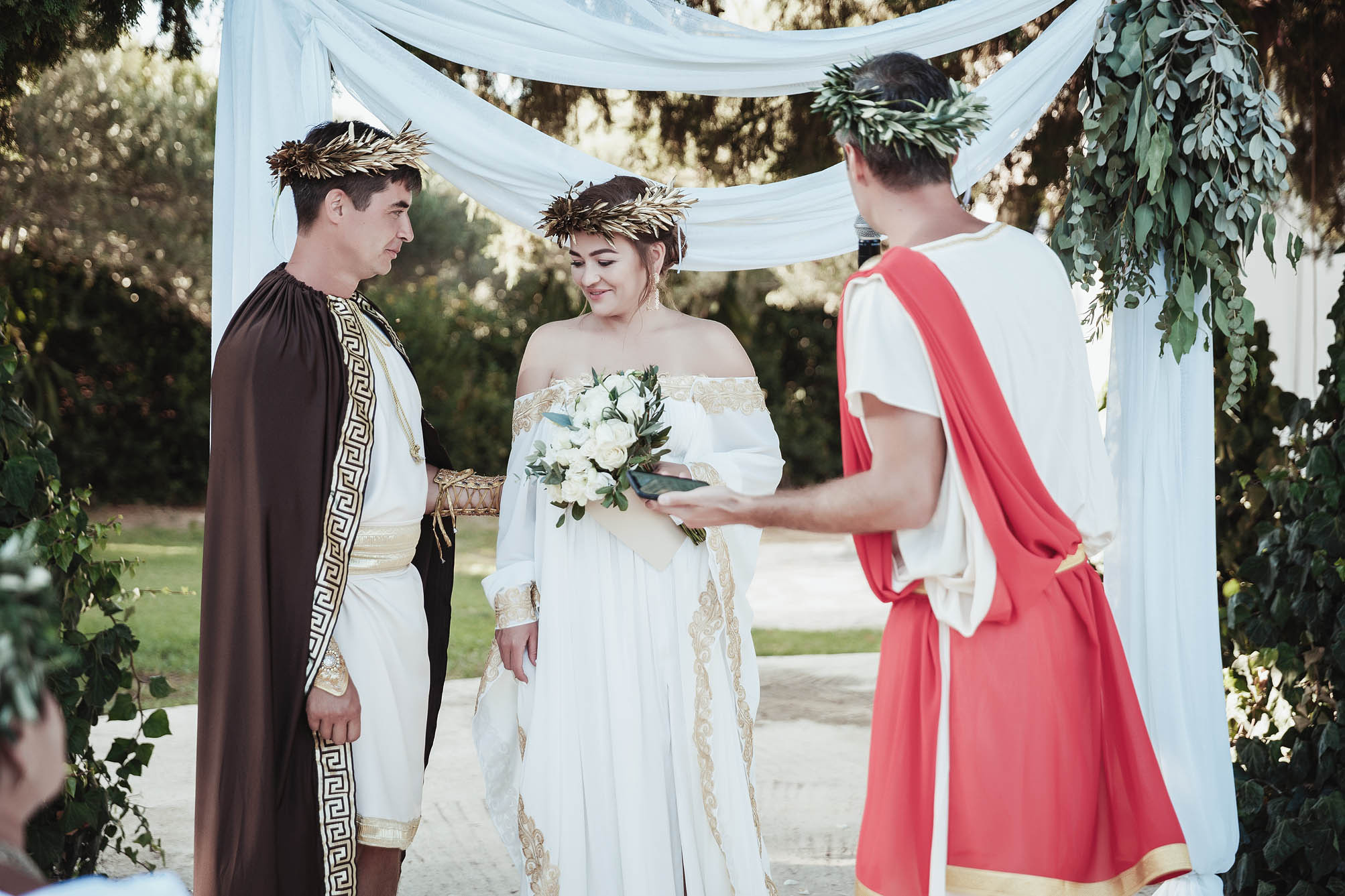 Свадьбы в Греции на Крите и Санторини, фотограф — Екатерина Романова