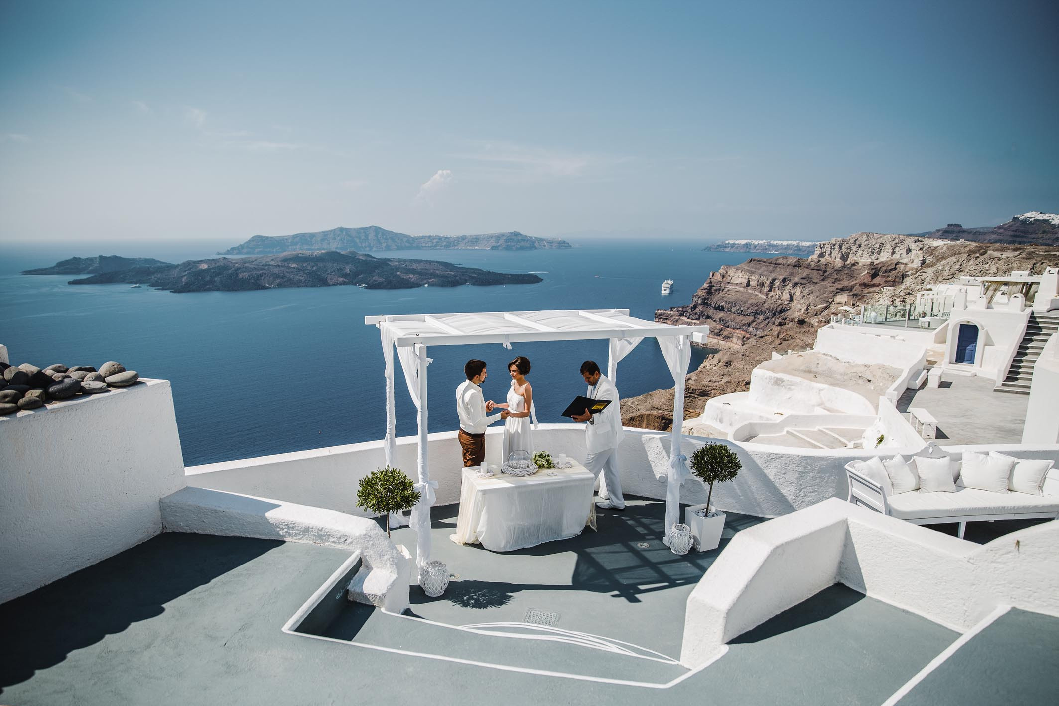 Свадьбы в Греции на Крите и Санторини, фотограф — Екатерина Романова