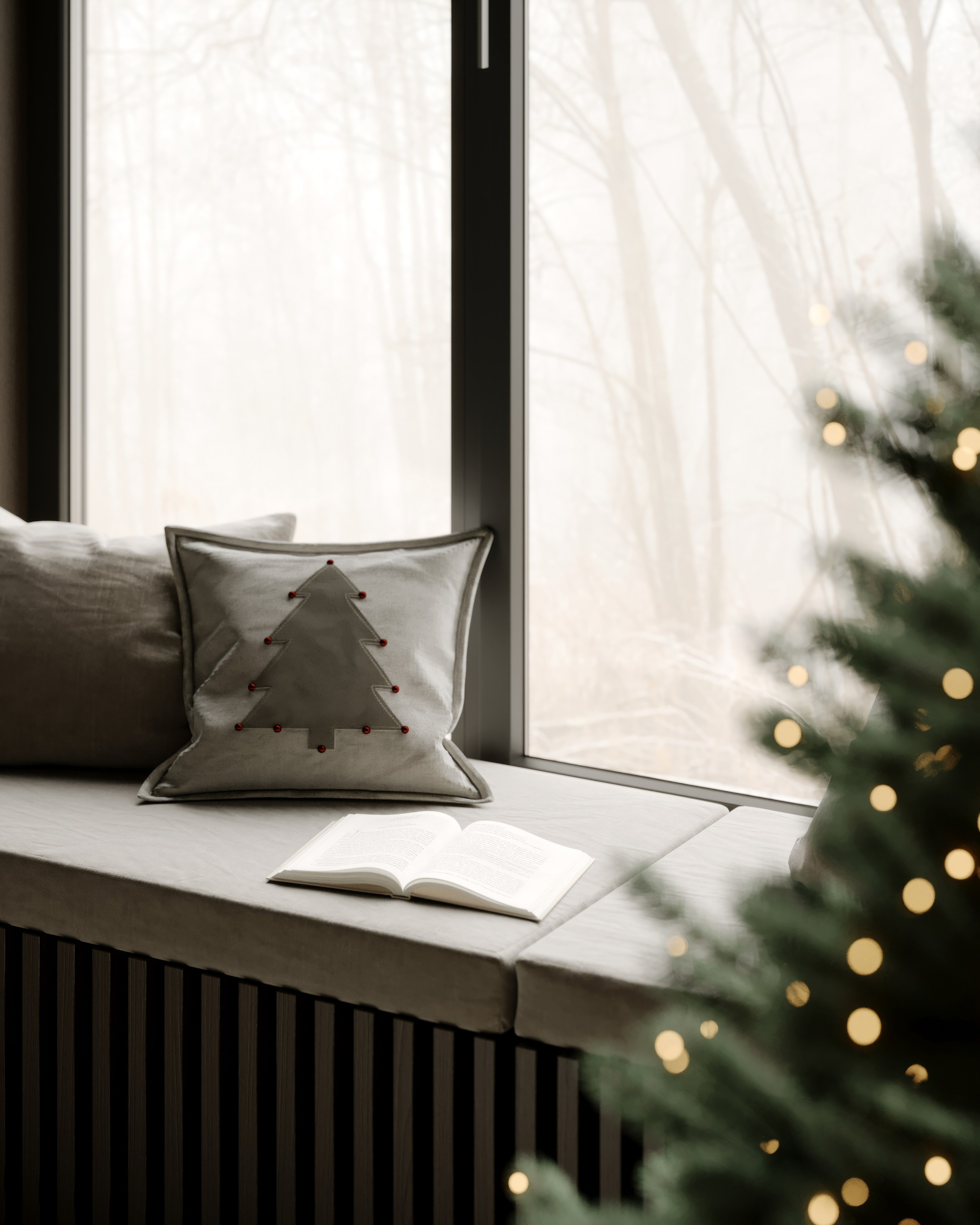 AS [Office in Grey]. Anastasia Sorochin| 3d Visualization