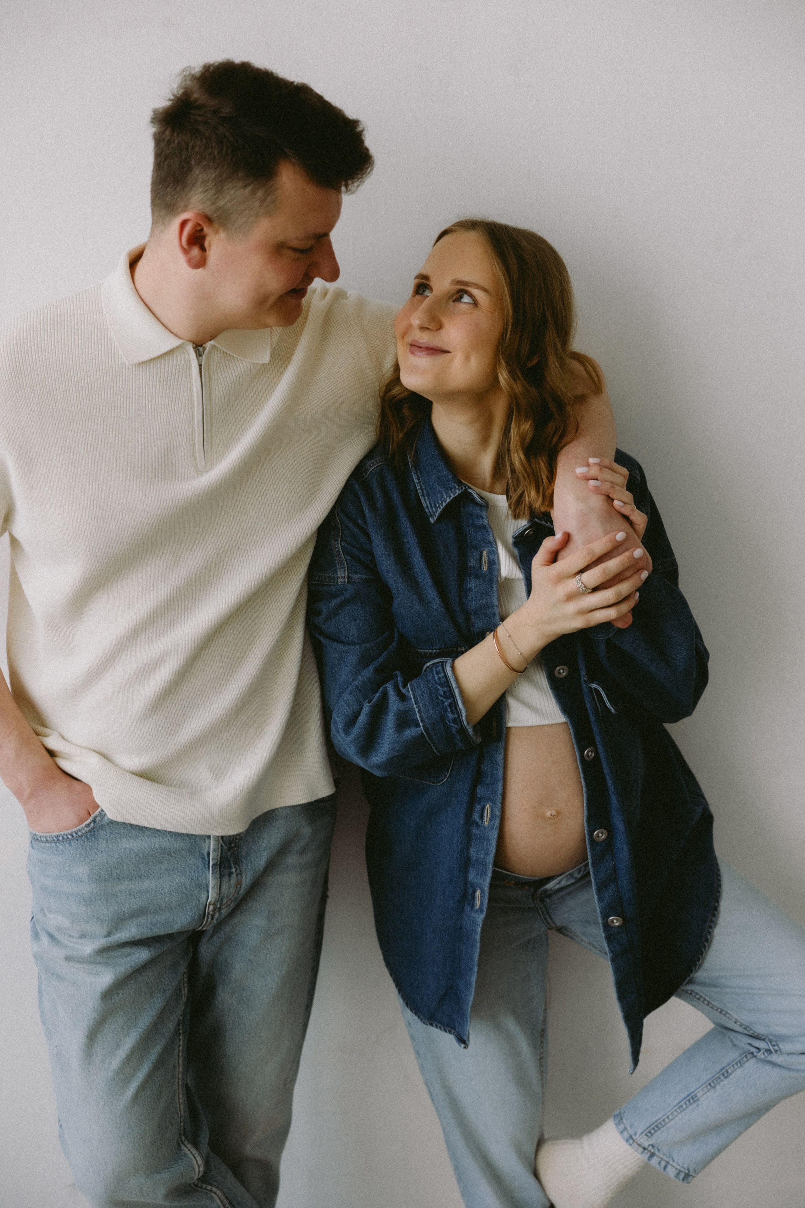 Laukimo fotosesija studijoje | su Marta ir Šarūnu. Vestuvių ir šeimų fotografė Lena Bondarenko / belove photo