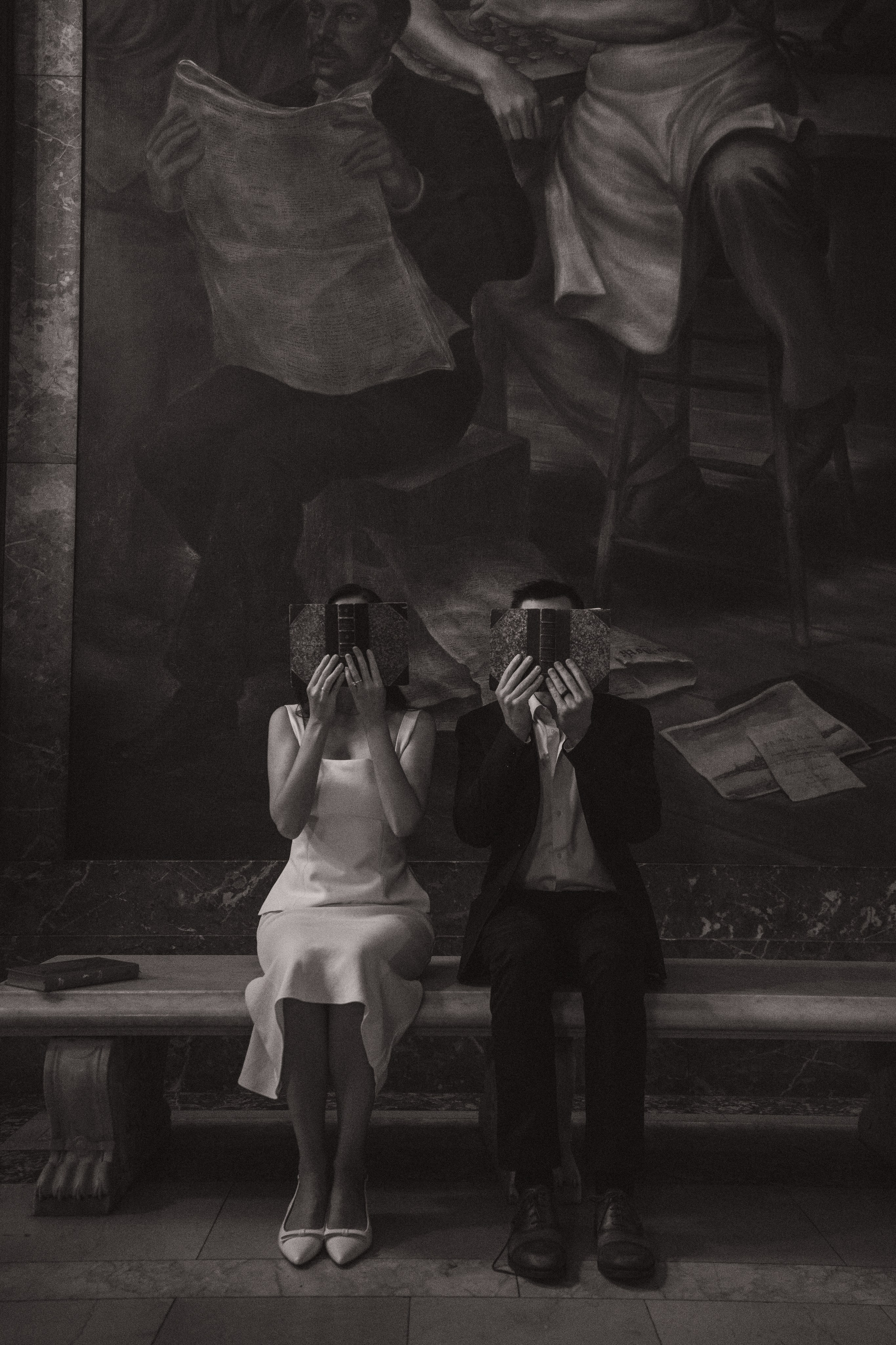 Library love story. New York + destination photographer