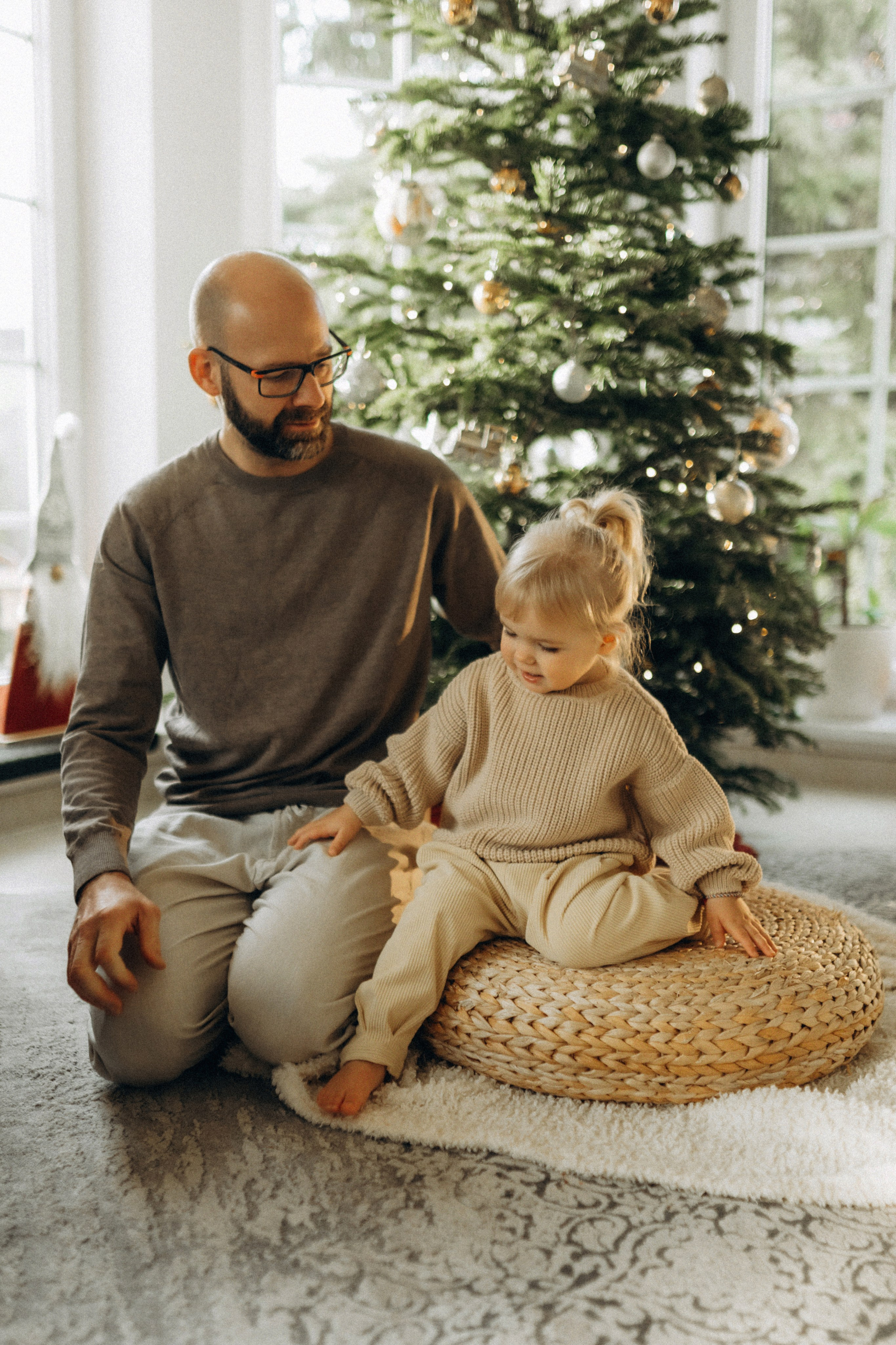 Новогодняя домашяя фотосессия. Семейный фотограф Лейпциг, Германия