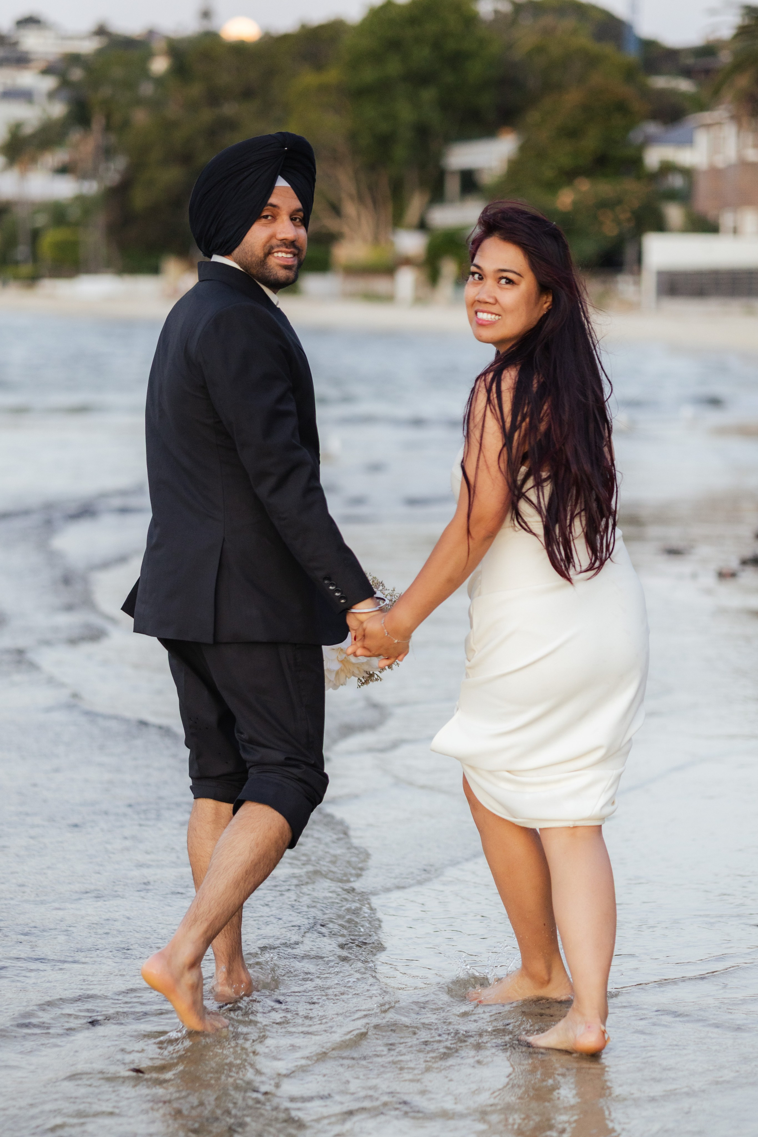 Sunshine and Harminder’s wedding photo session. True Story Photography
