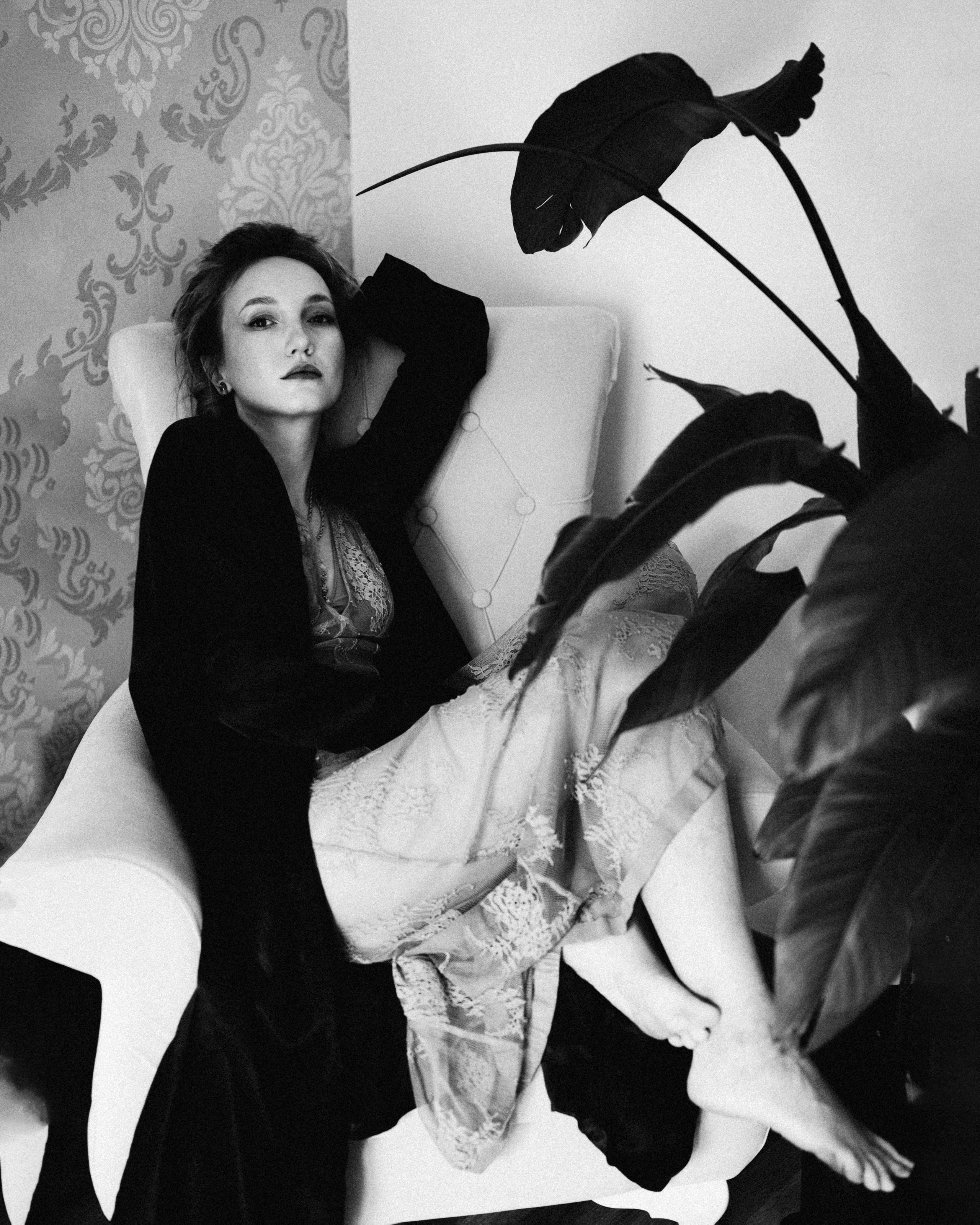 Bohemian Photoshoot Indoors. Moth & Moss Photography