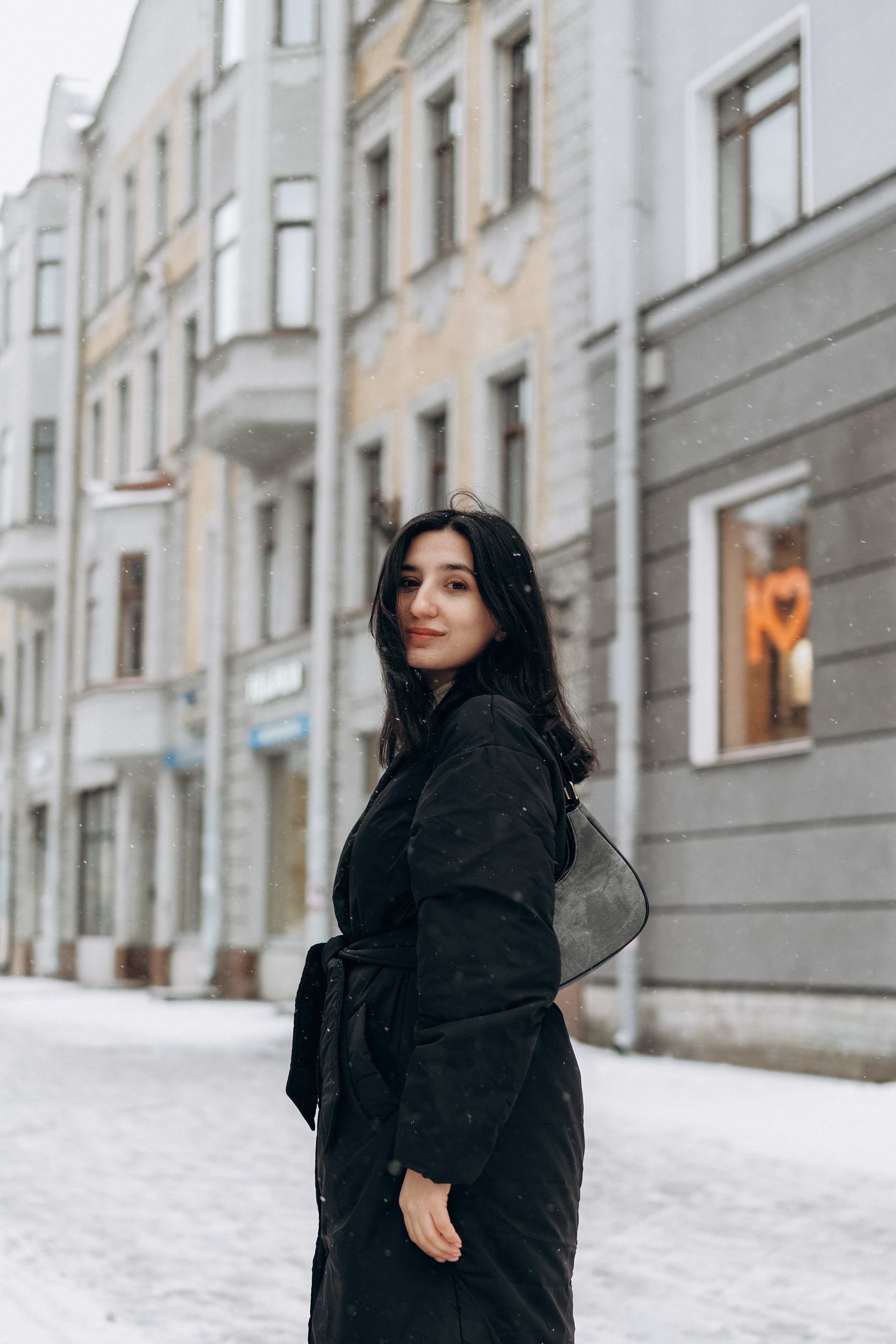 Snowy Day. Lens Captures Life