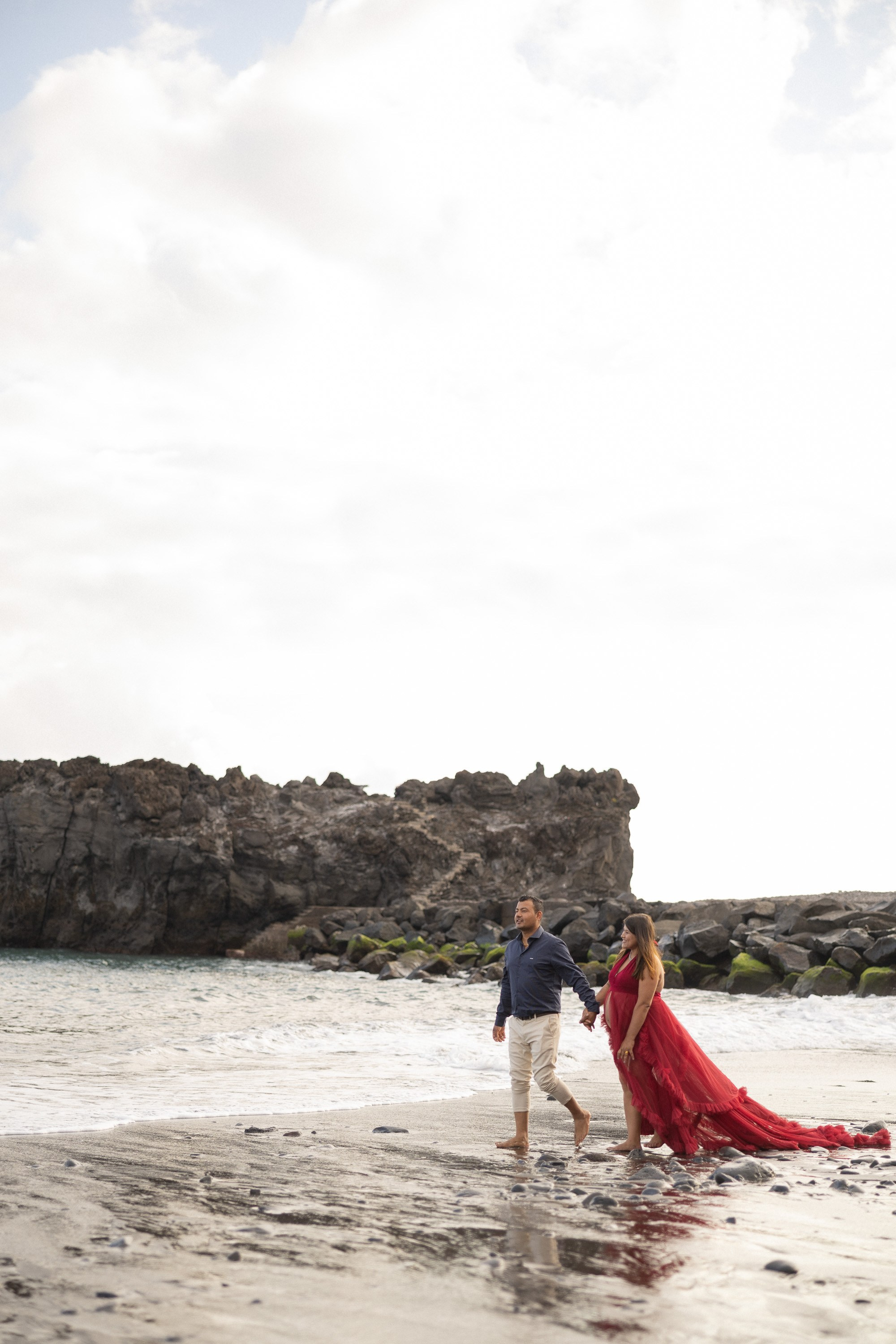 Pregnancy photoshoot — Formosa beach
